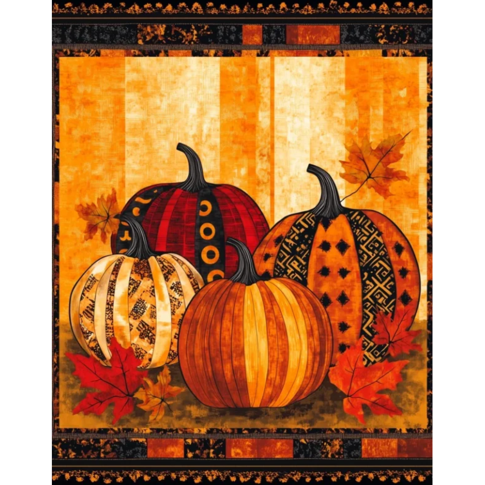Golden Pumpkin Panel