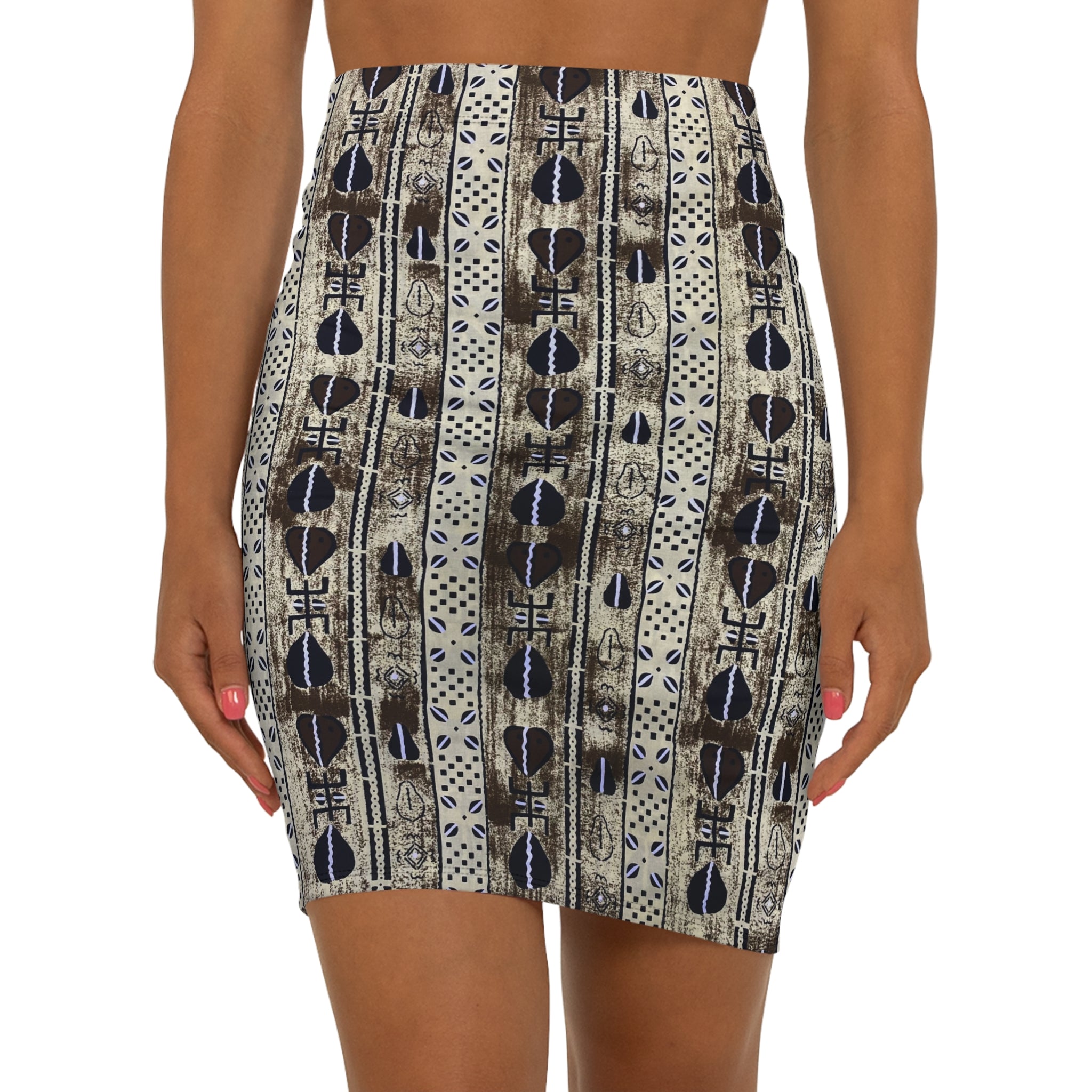 Cowrie Path African Print Fabric