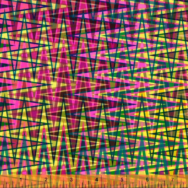 Batik-Magenta Maze