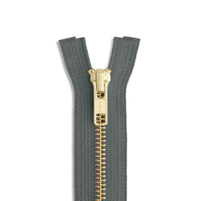 Brass Jacket Zipper