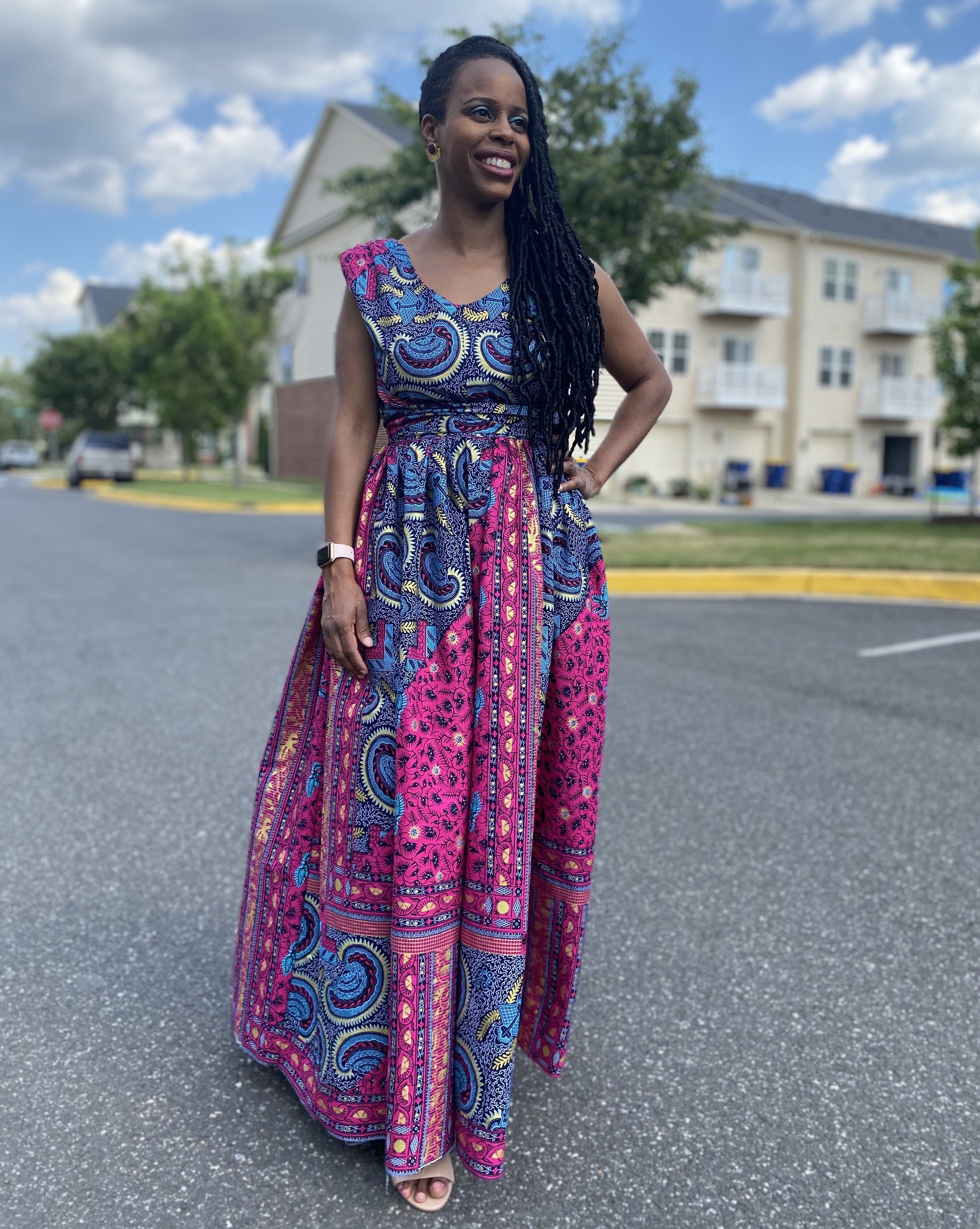 Sheba Dress Sew-Along Pattern