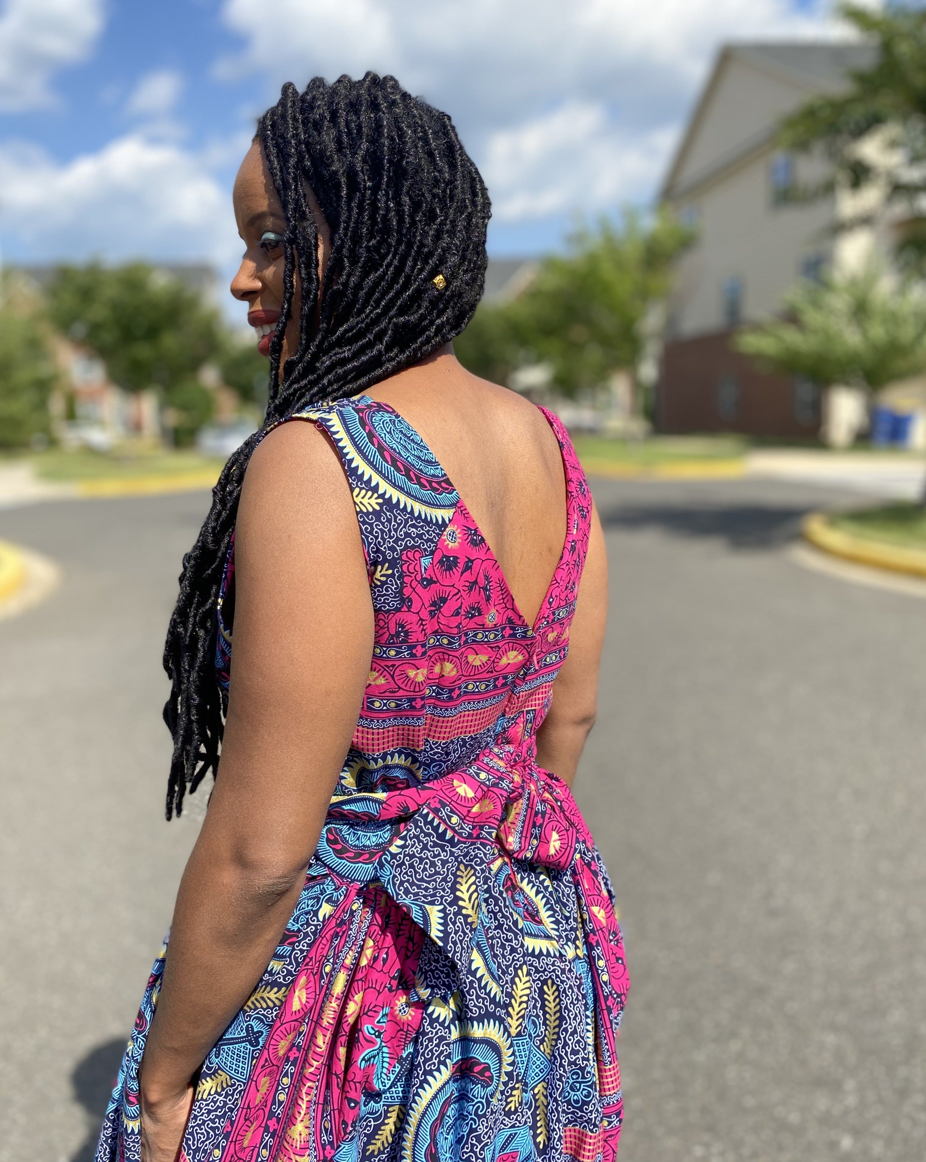 Sheba Dress Sew-Along Pattern