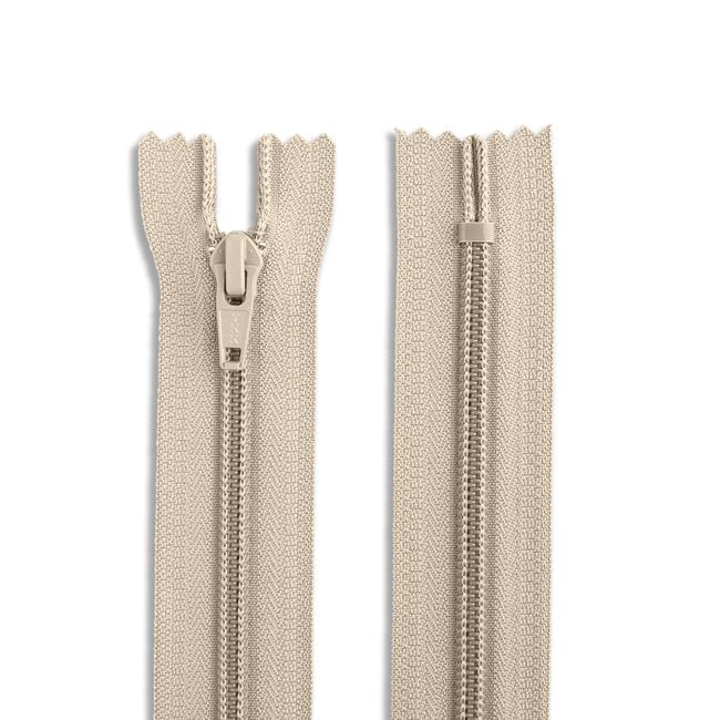 24" Centered Nylon Zipper