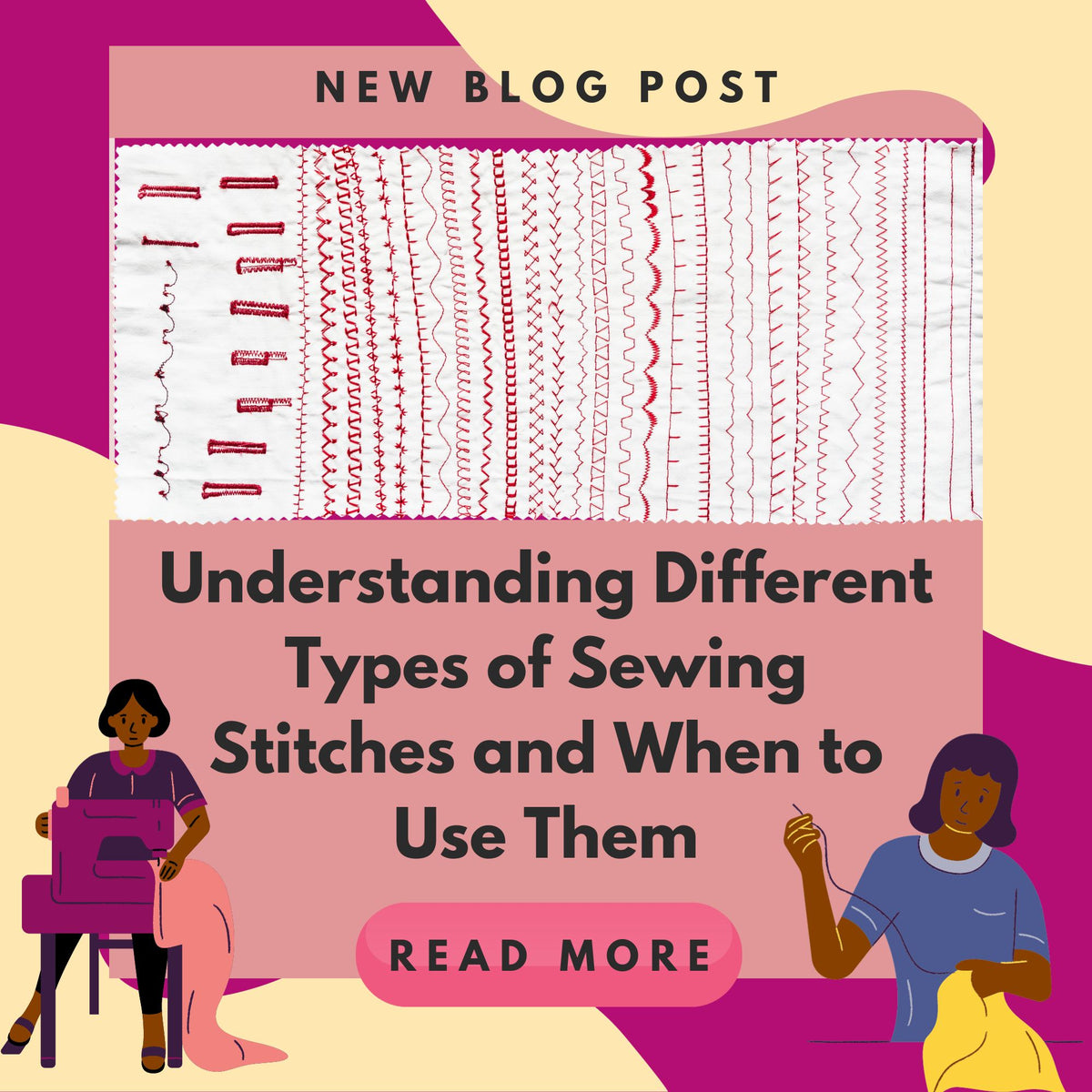 Types of sewing stitches explained – Sofilantjes Patterns