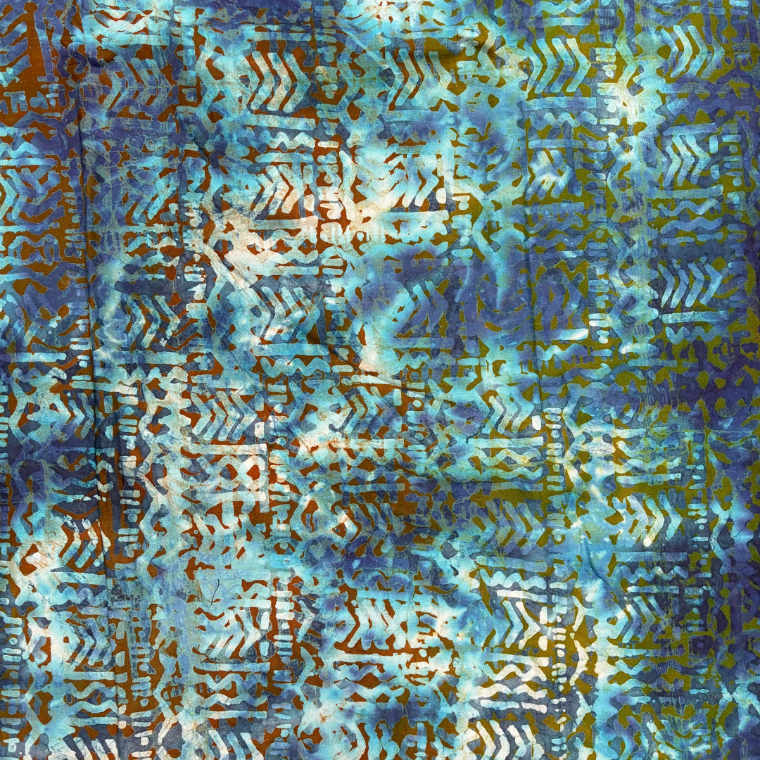 Ghana Batik 107 - 1 Yard Cut