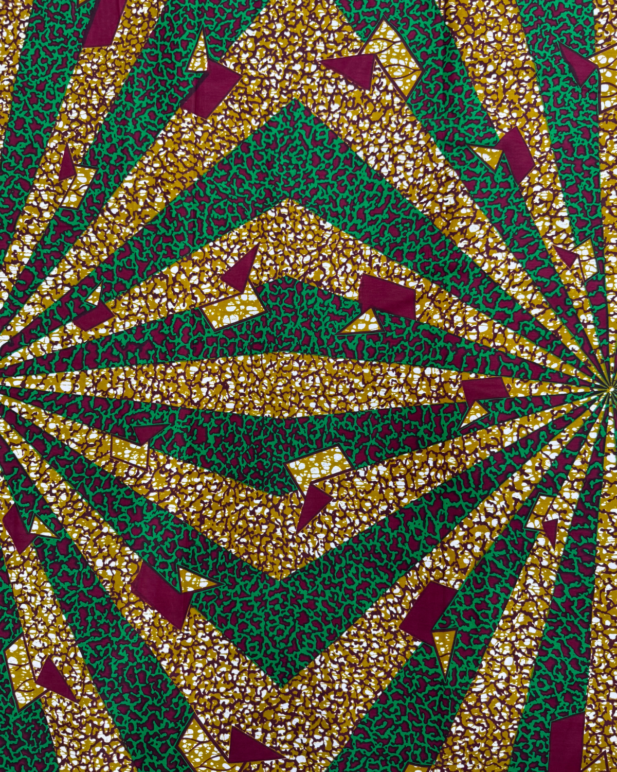 Jungle Flare African Print Fabric