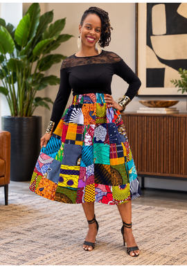Patchwork Skirt Sew-Along Instruction & Kit