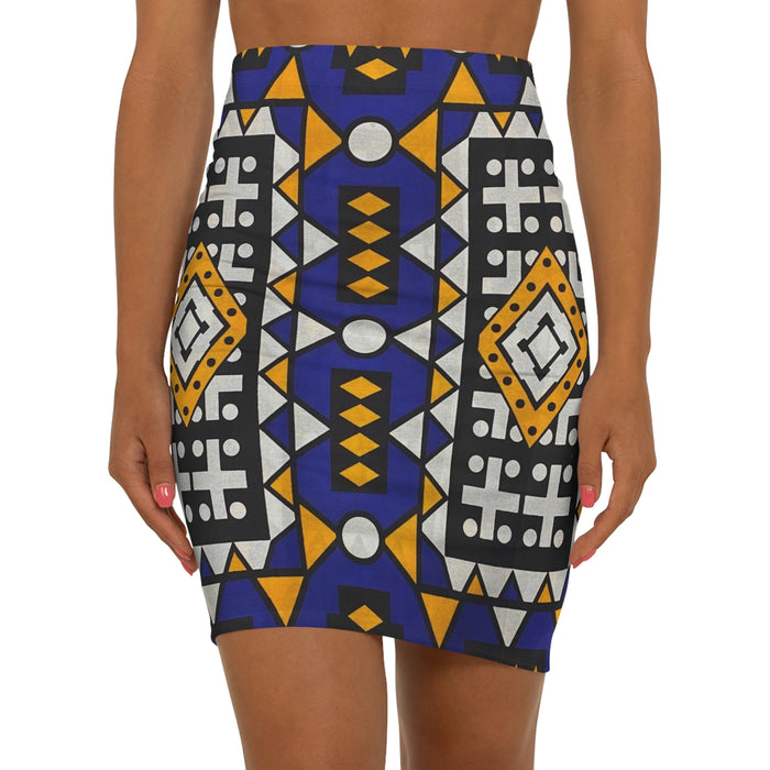 Bold Deco Delight Striking 100 Cotton African Fabric, 44" Wide Dar