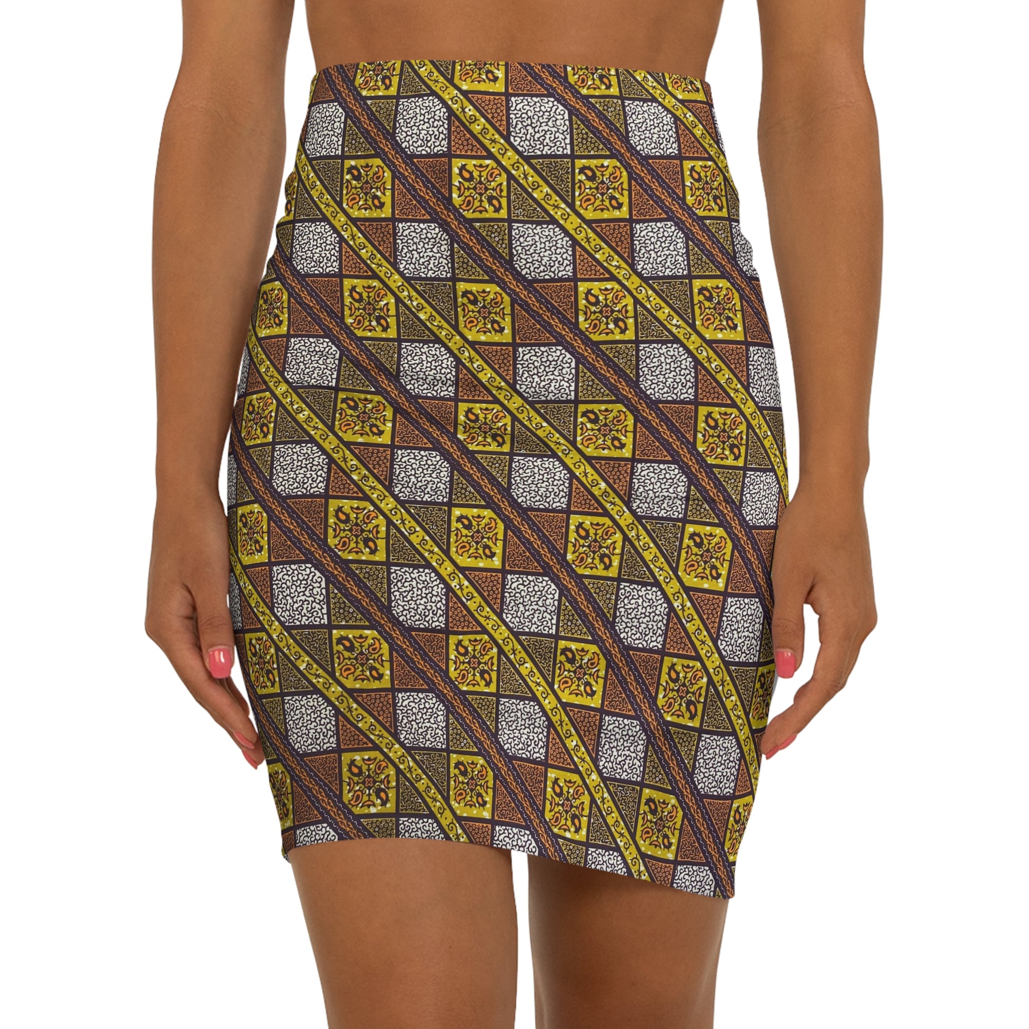 Amber Chess Piece Cotton Fabric - Regal Elegance, 100% Cotton, 44" Wide
