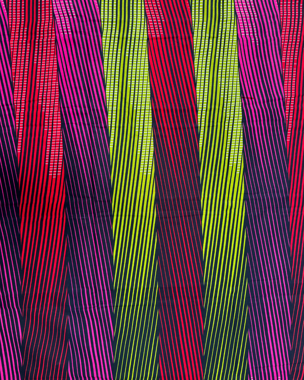 Retro Spectrum African Print Fabric
