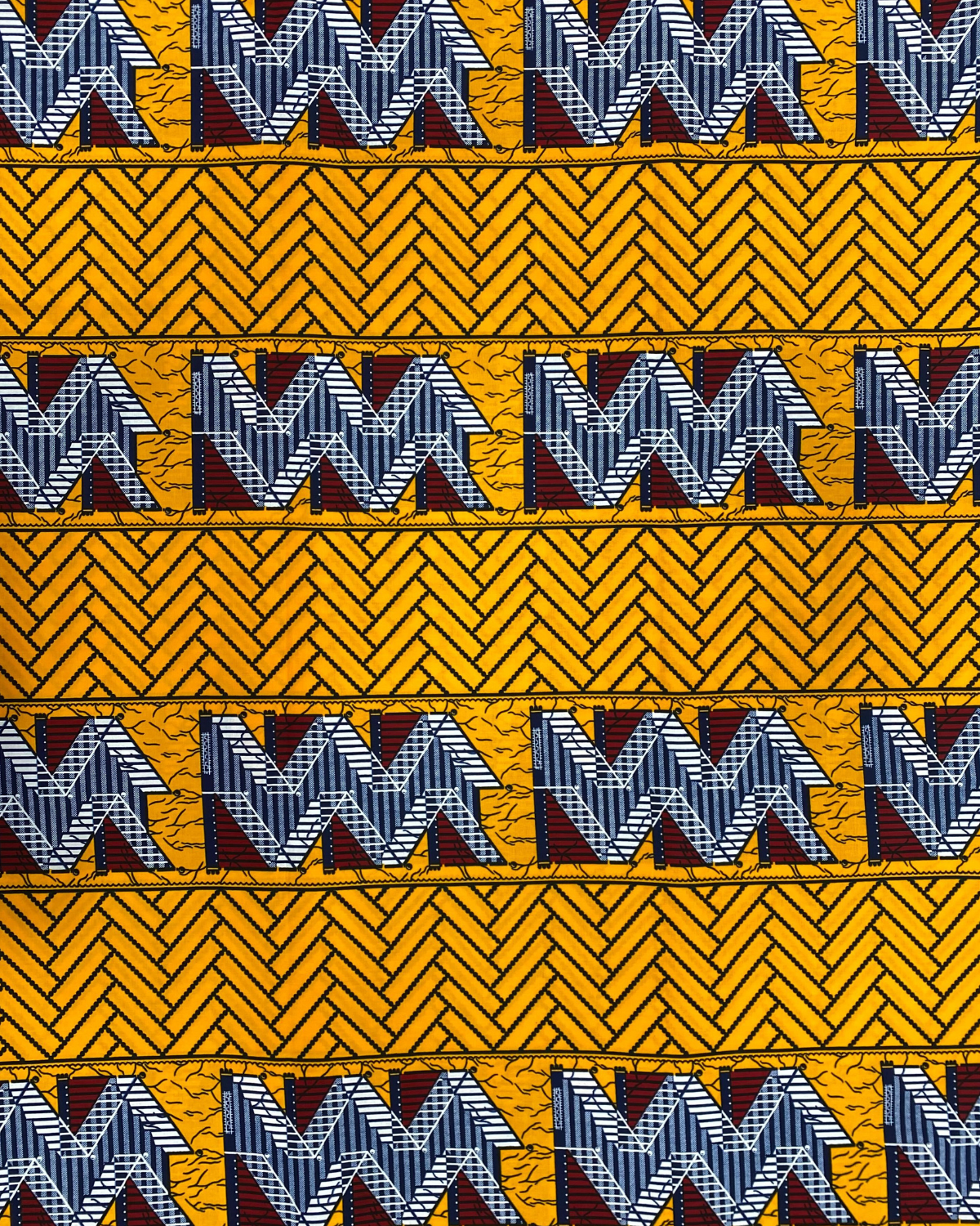 Sunstone Rhythm African Print Fabric