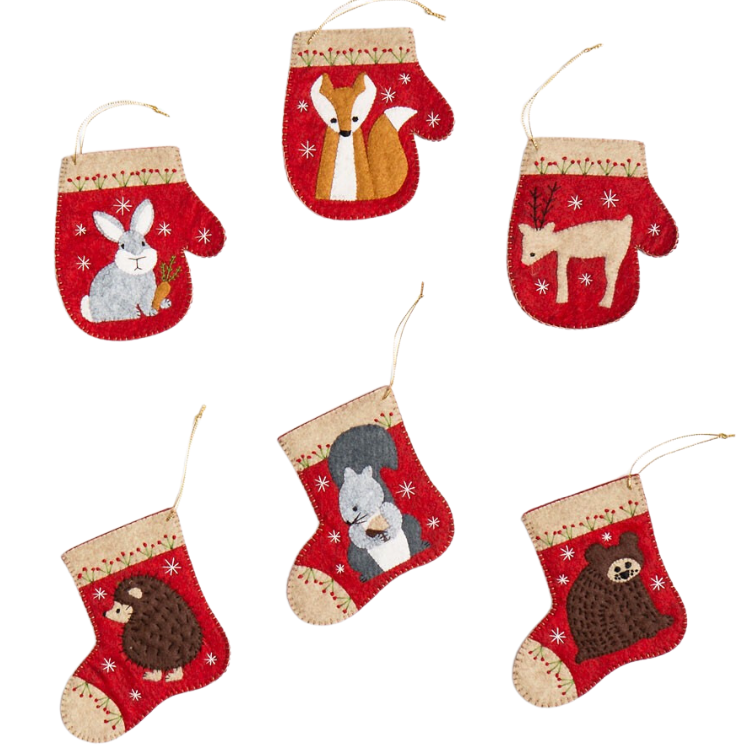 Christmas Critters Ornament Kit
