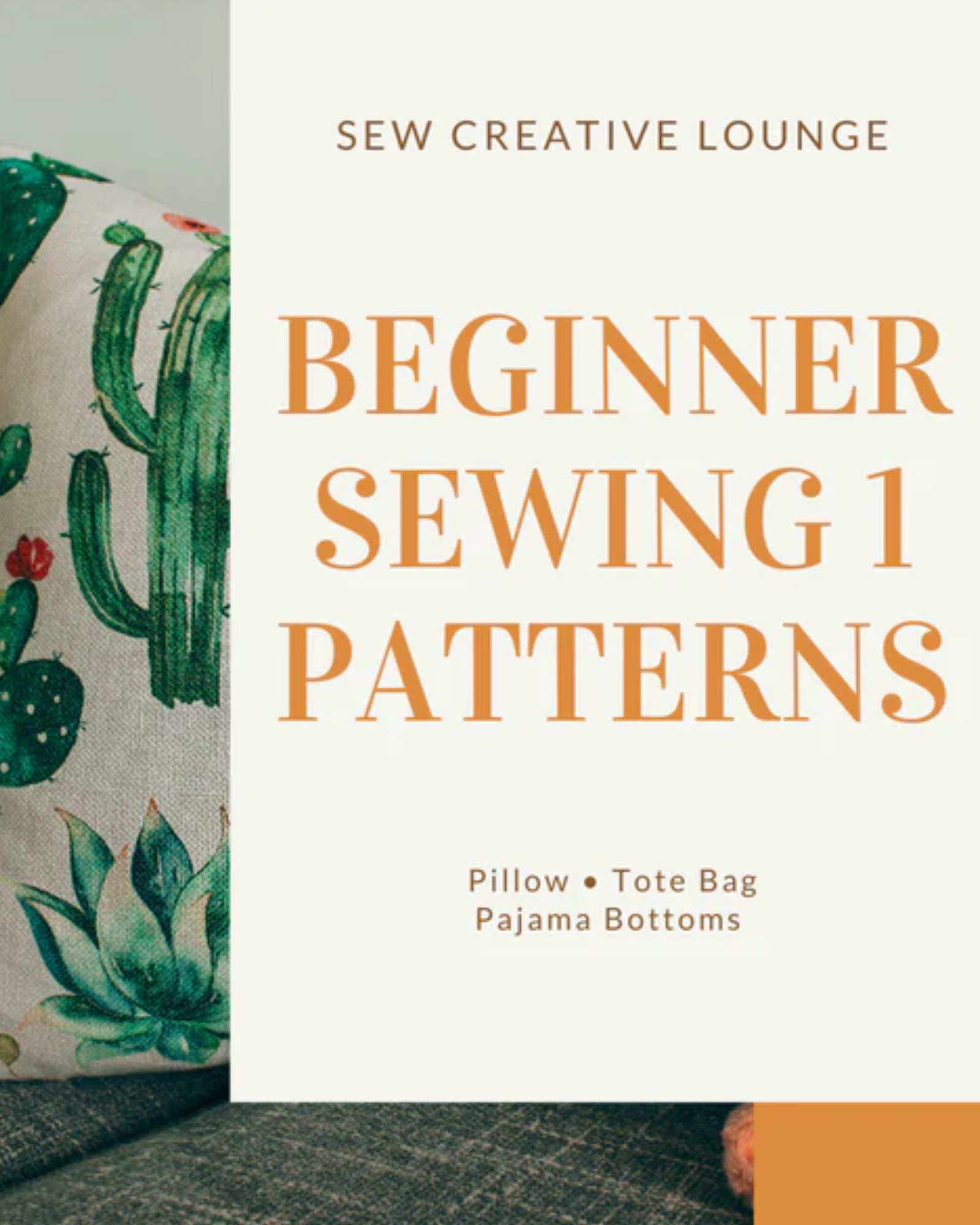 Sew Your Skills: Beginner Sewing 1 Patterns - Your Gateway to Creative Crafting