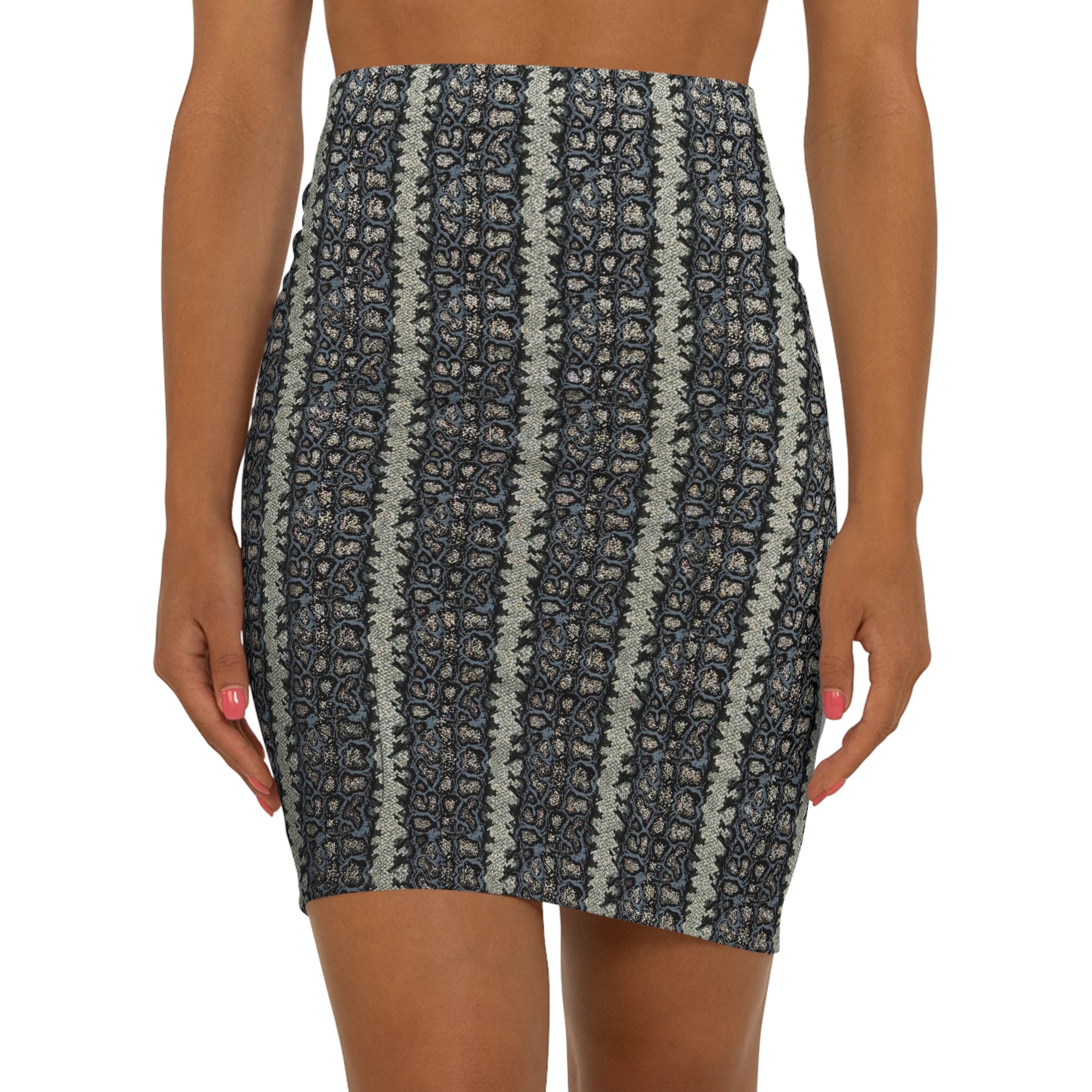 Shadowed Scales African Print Fabric