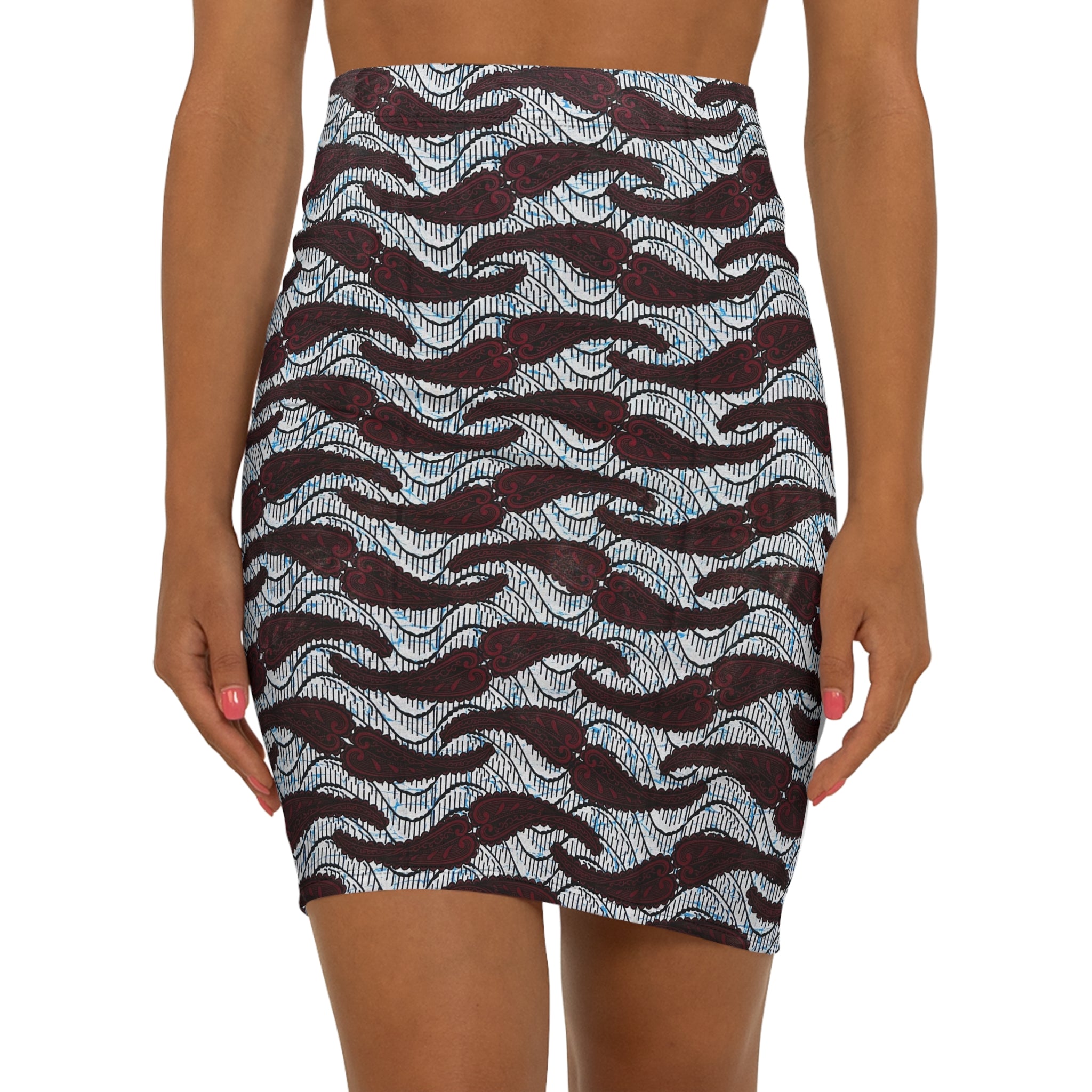 Waves of Time African Print Fabric