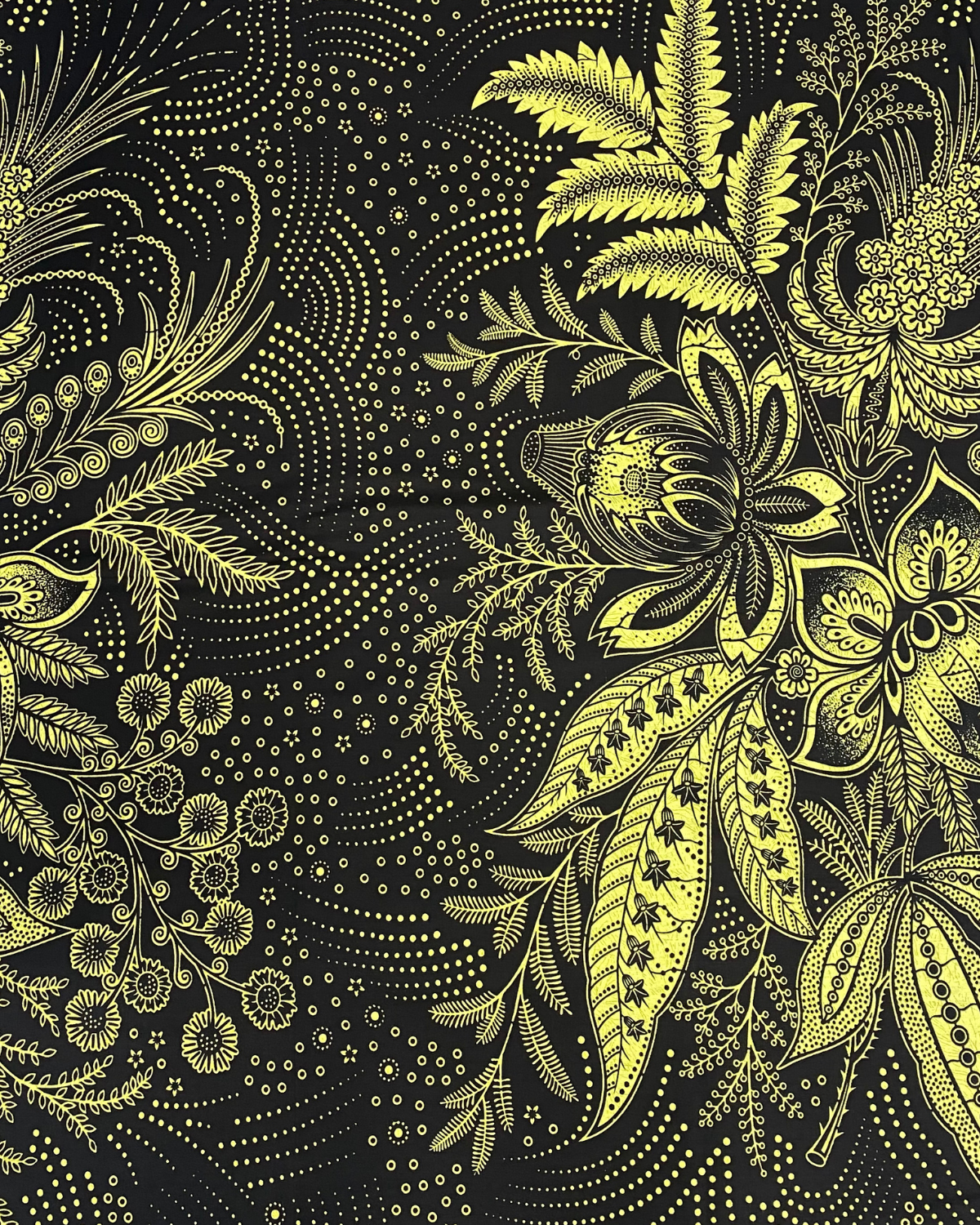 Night Garden African Print Fabric