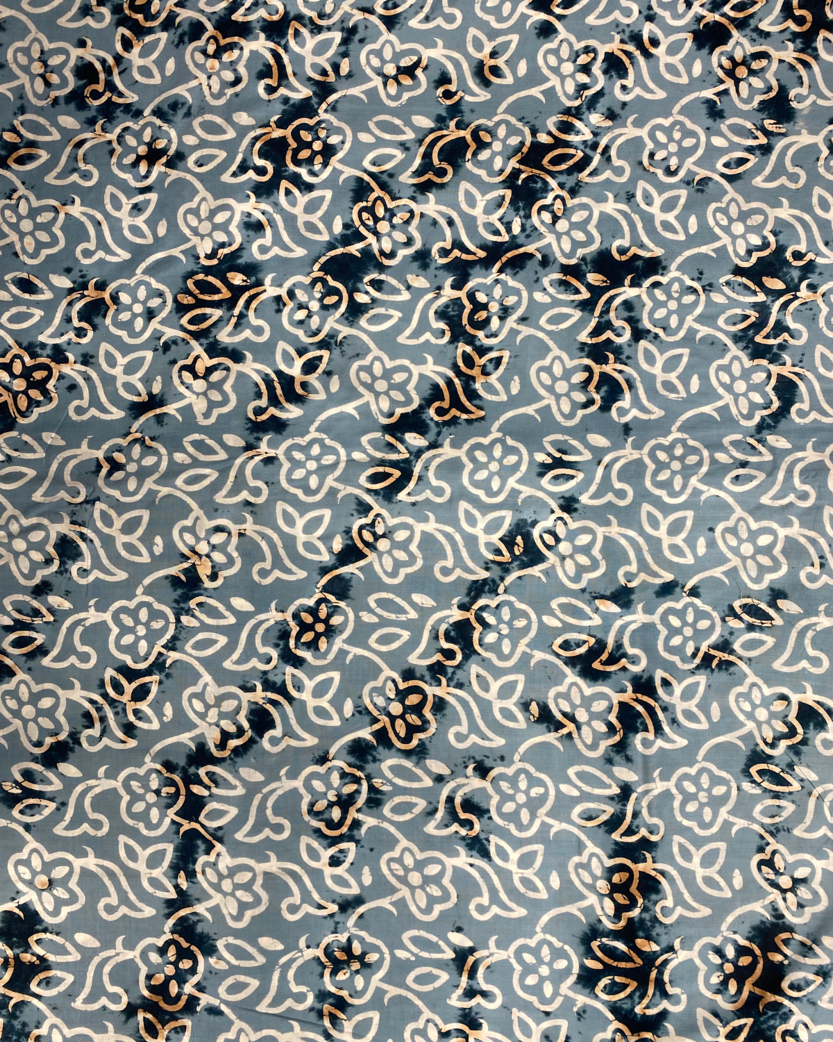 Misty Bloom African Print Fabric