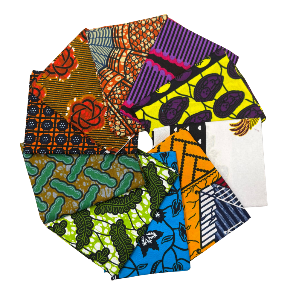 The Stories African Fabrics Tells #2 Fat Quarter Bundle