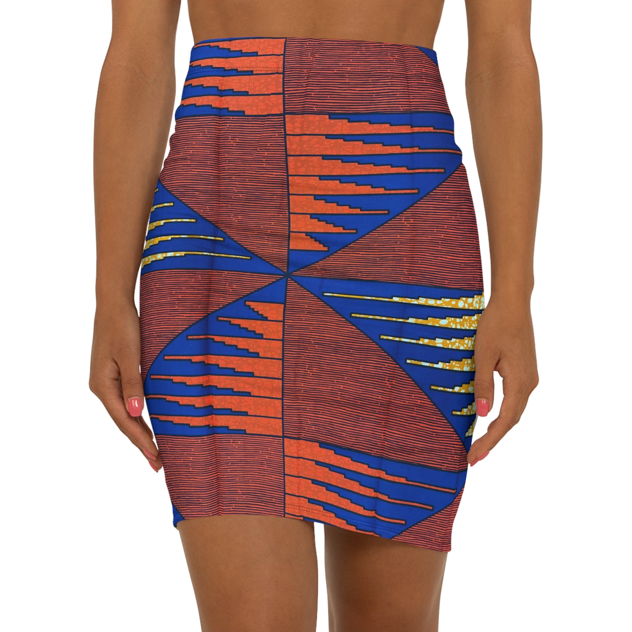 Sunrise Steps African Print Fabric