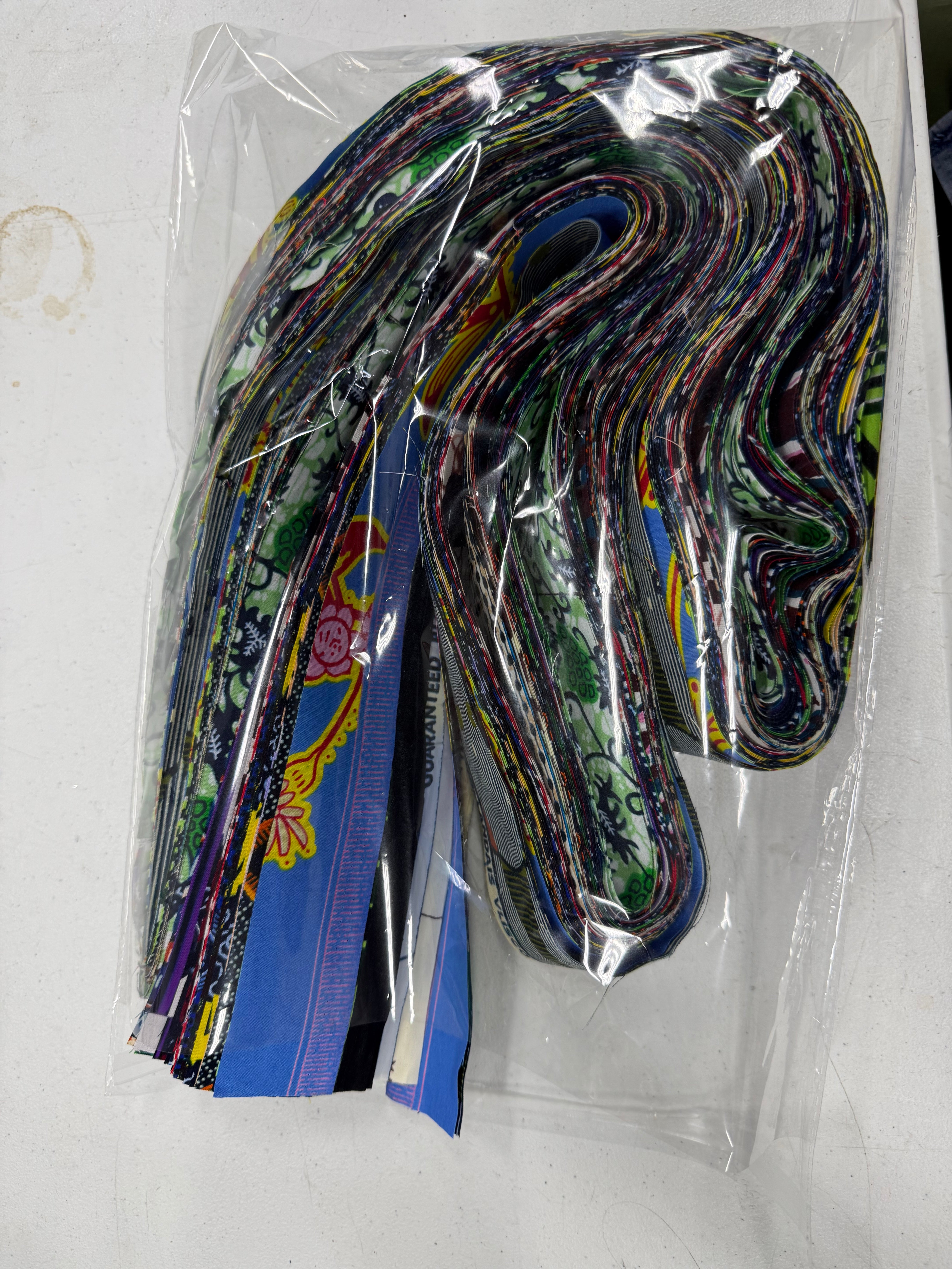 Premium Ghana Batik Scrap fabric