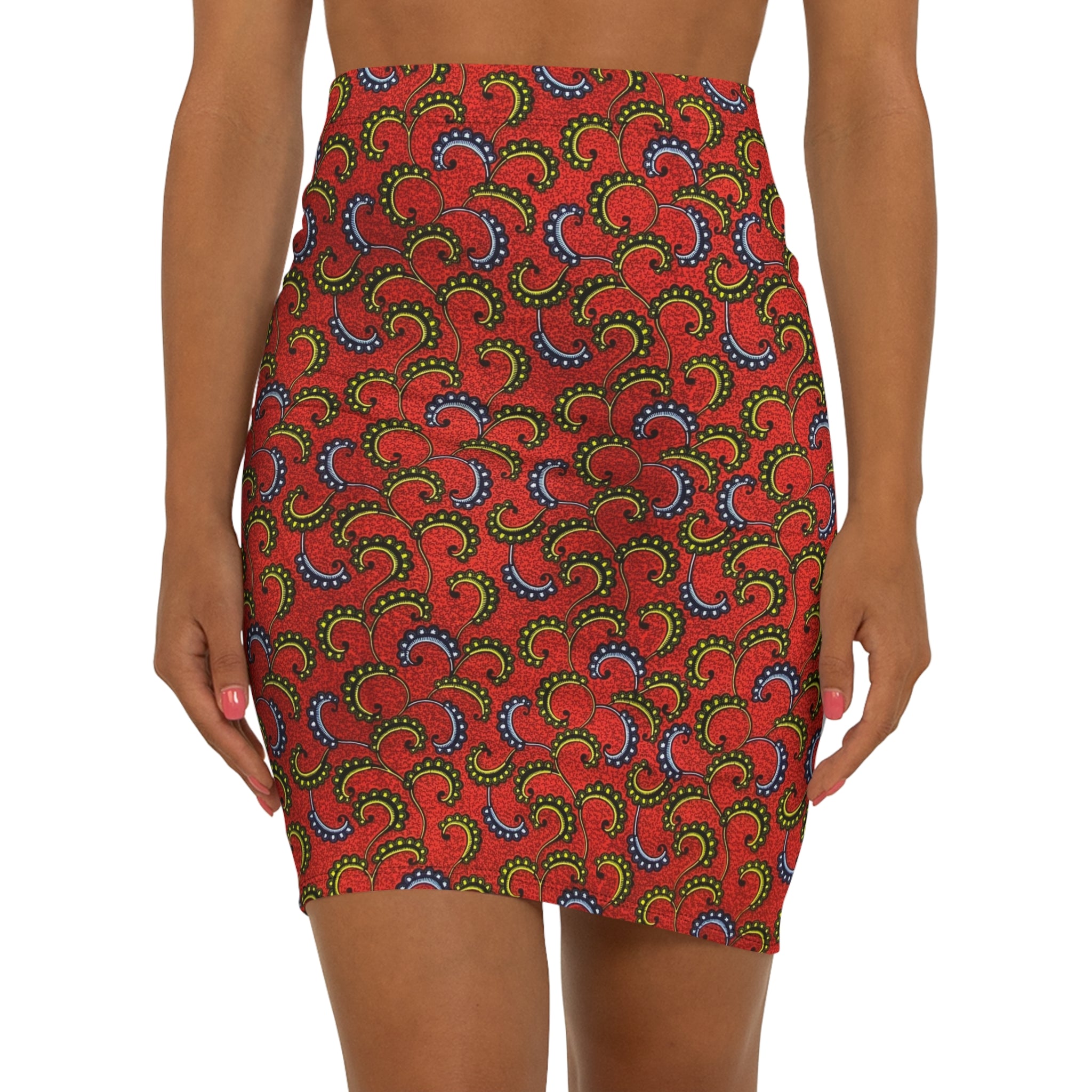 Eternal Scrolls African Print Fabric