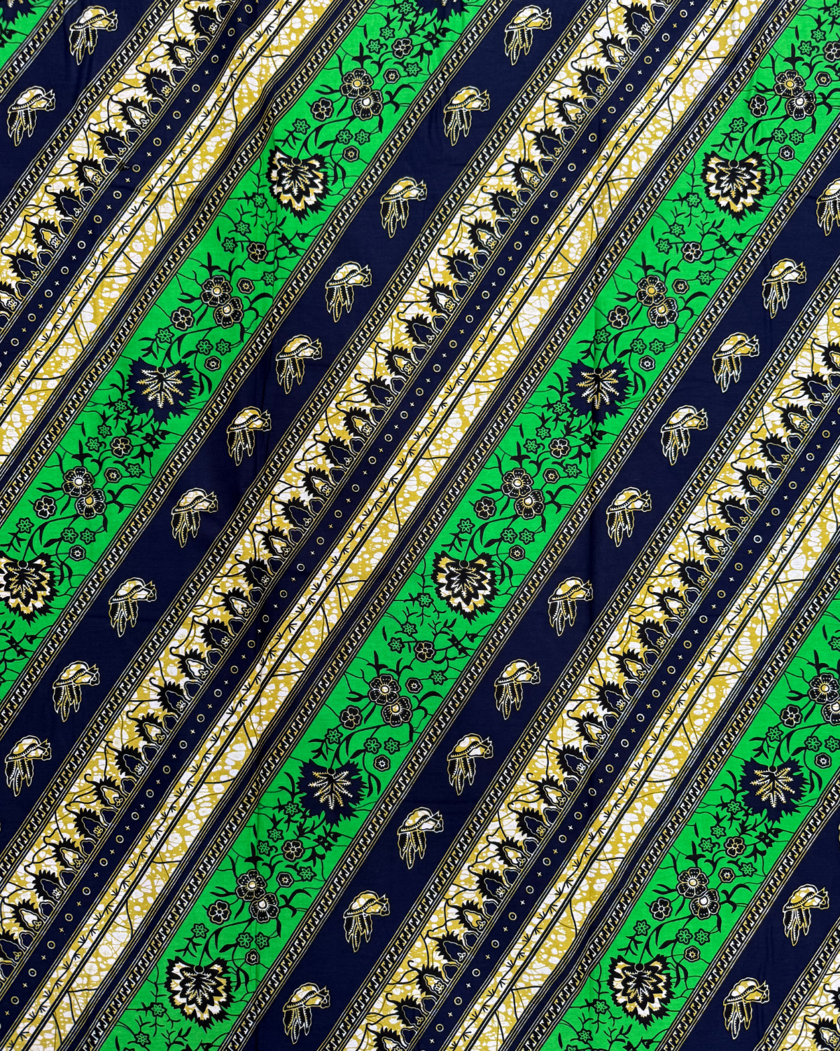 Nile Stripes African Print Fabric