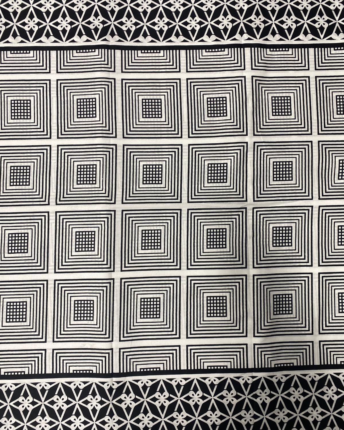Nested Squares African Print Fabric