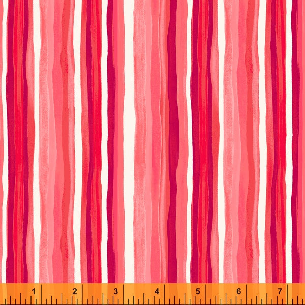 Delilah Stripe- Red