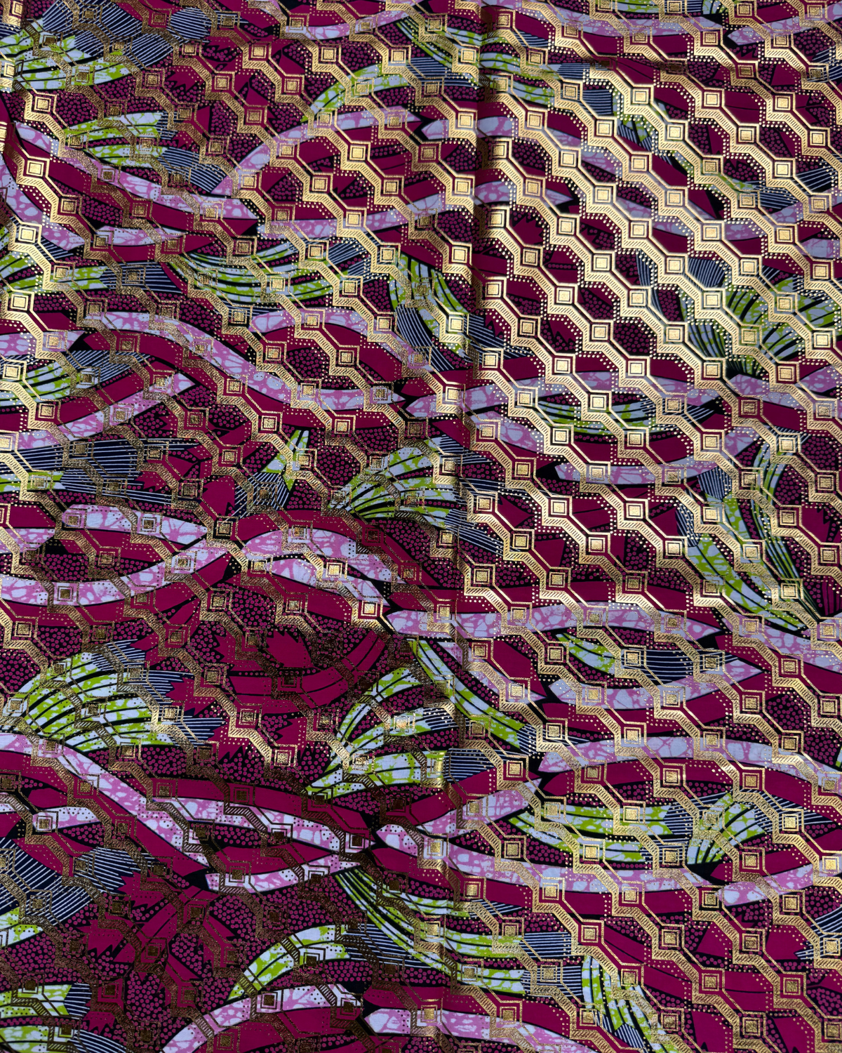 Majestic Maze African Print Fabric