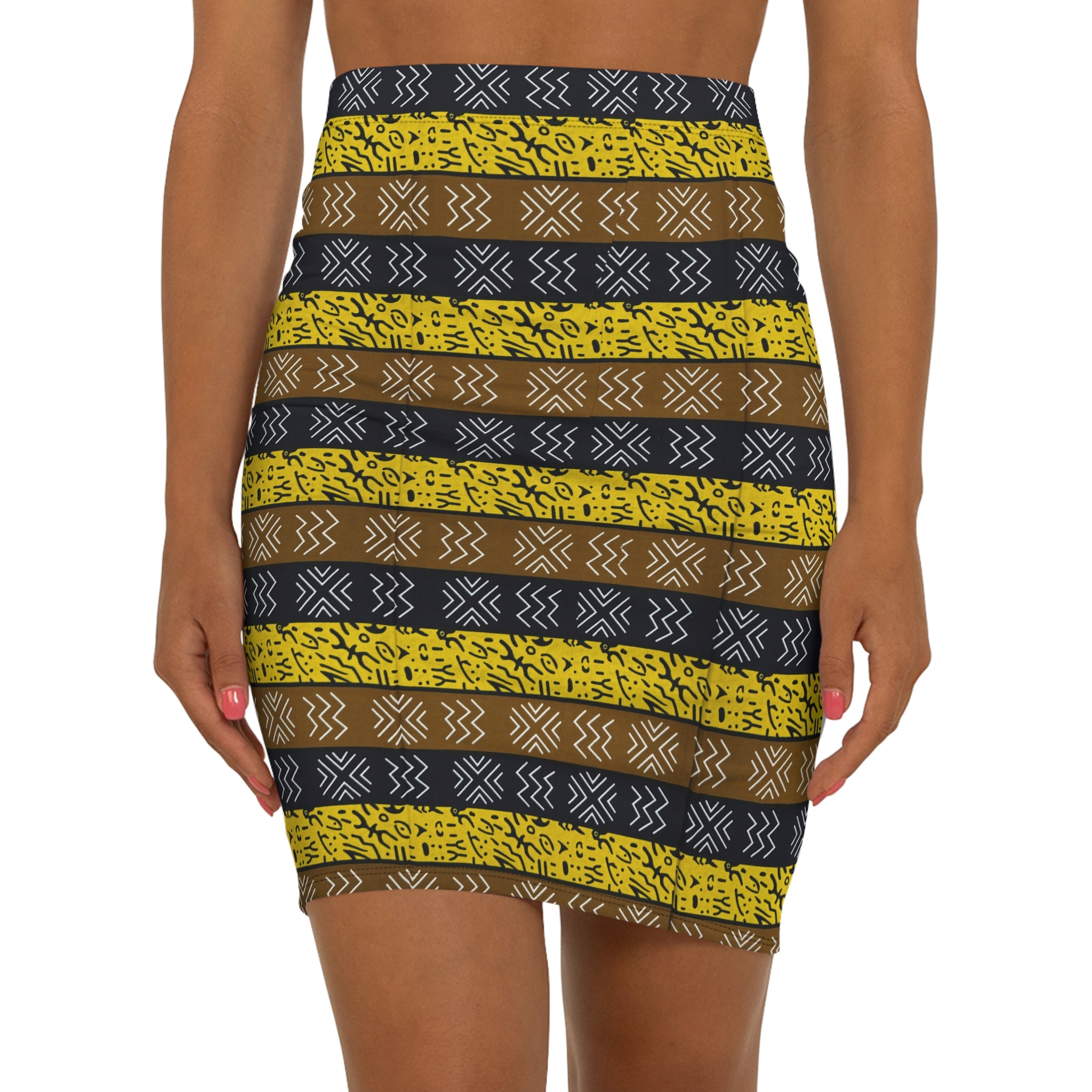 Energetic Horizon African Print Fabric