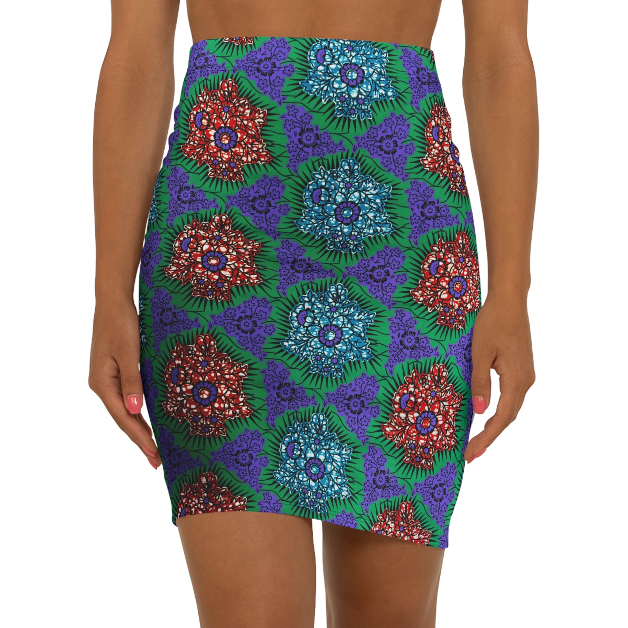 Flourishing Garden African Print Fabric