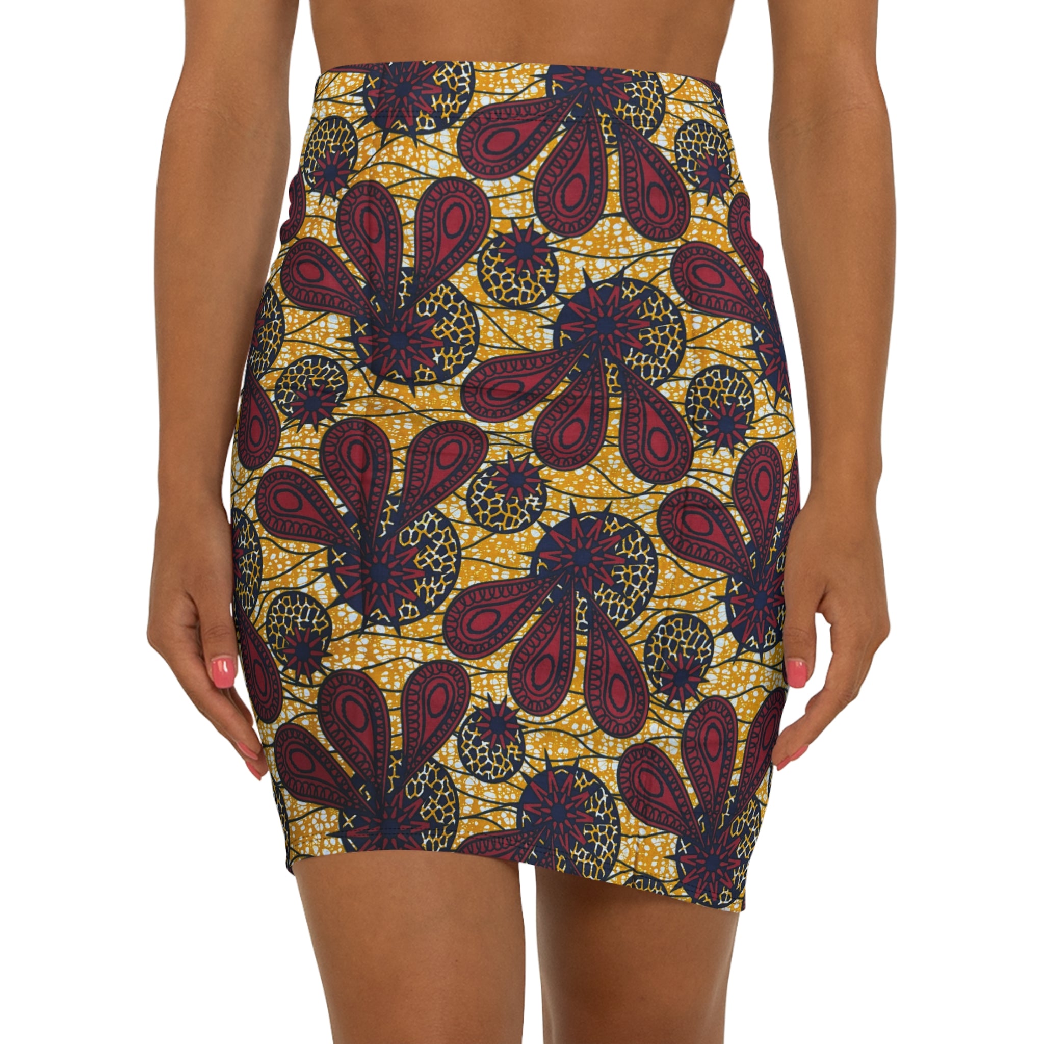 Sunset Radiance African Print Fabric