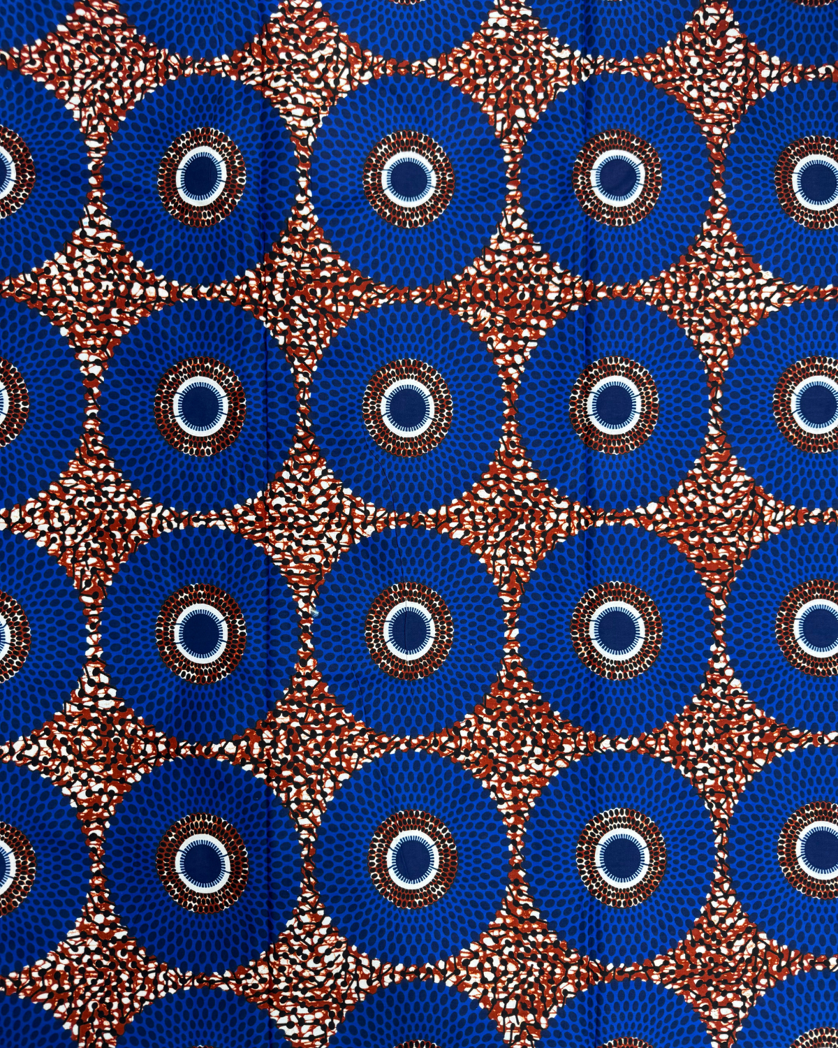 Midnight Eclipse African Print Fabric
