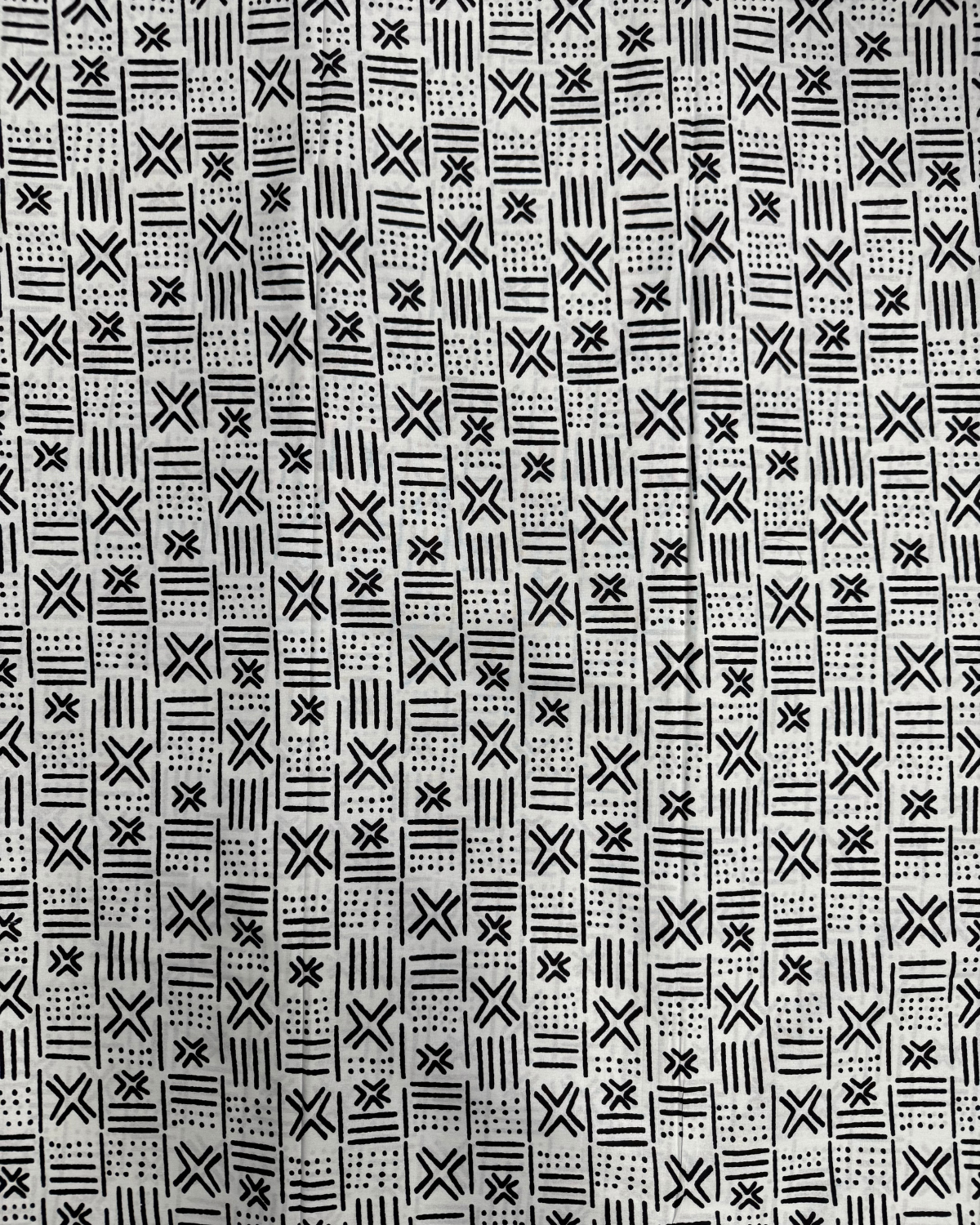 Mudcloth Marks African Print Fabric