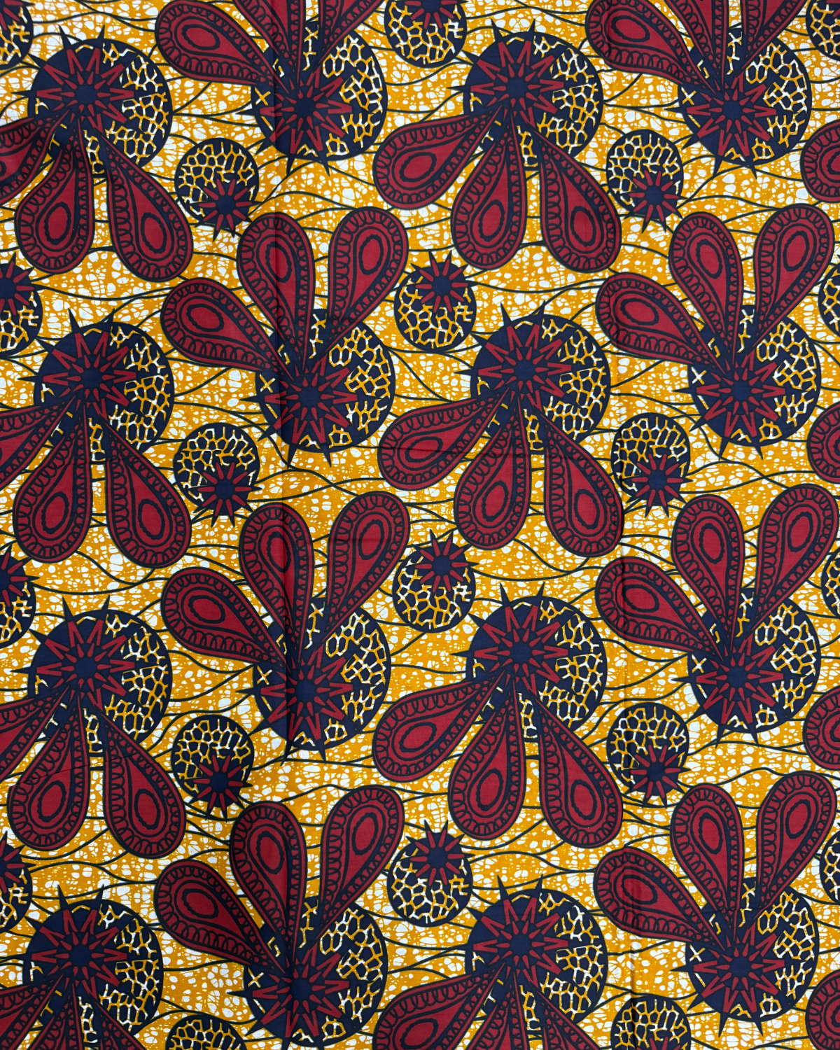 Sunset Radiance African Print Fabric