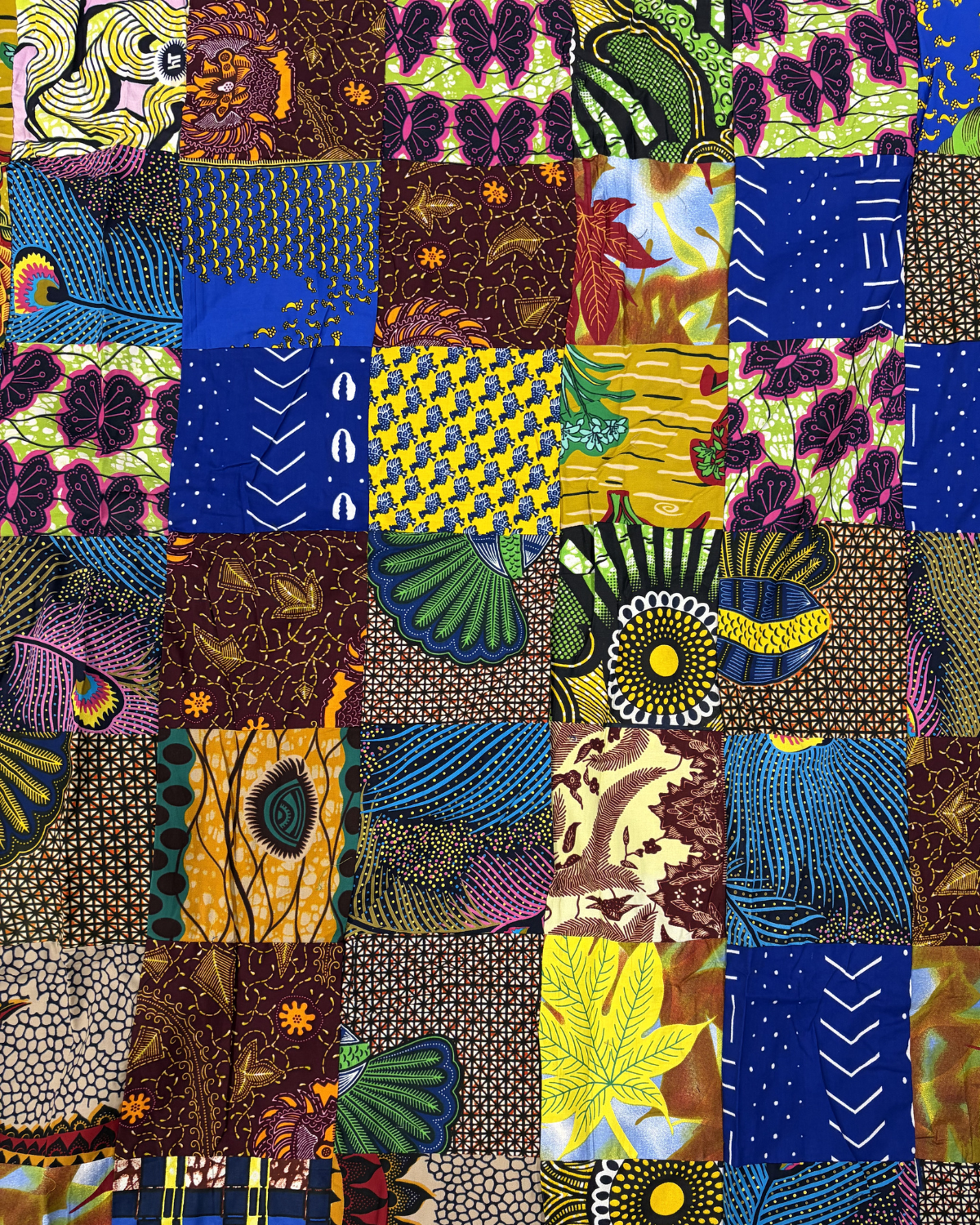 African Print Patchwork 32