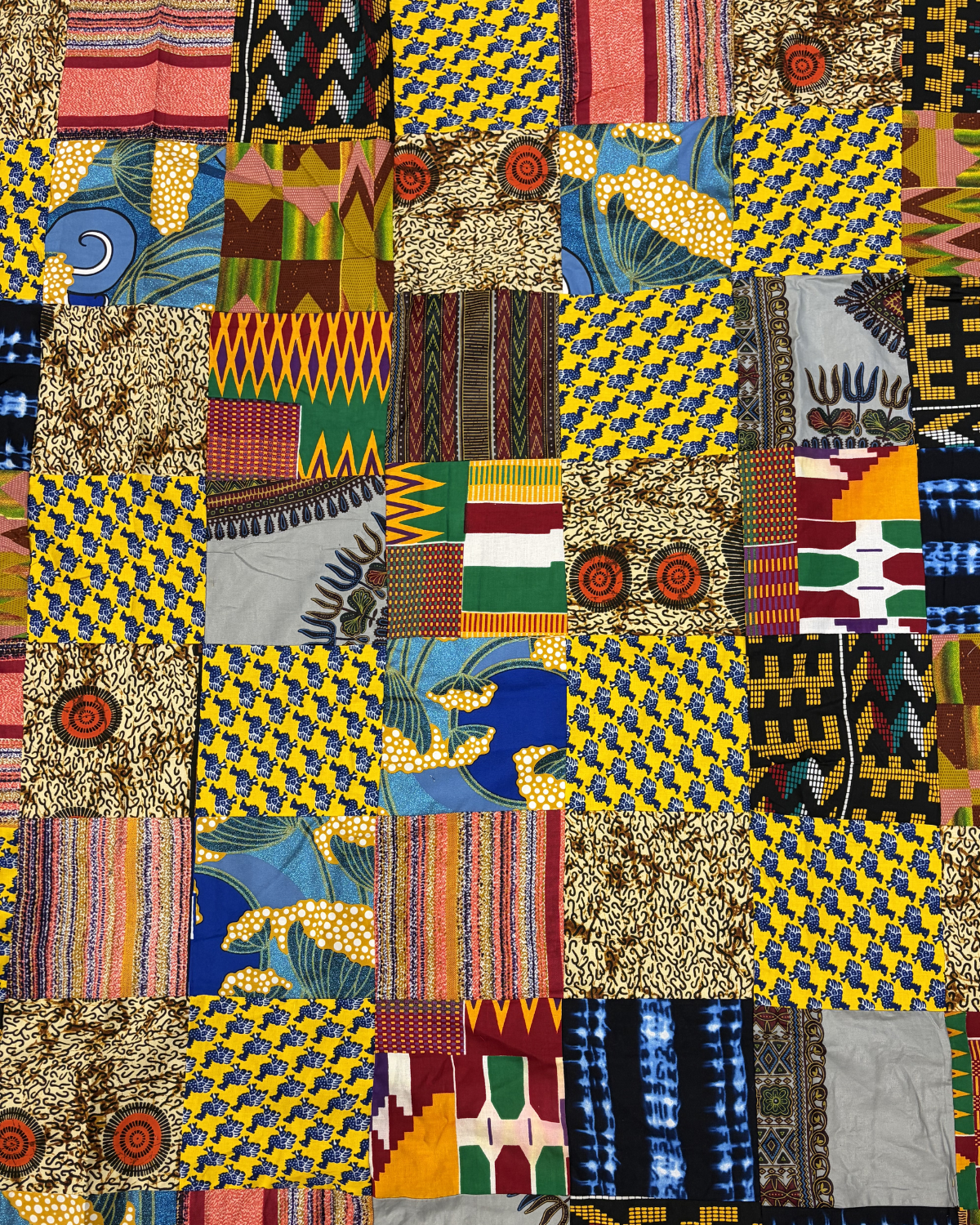 African Print Patchwork 34
