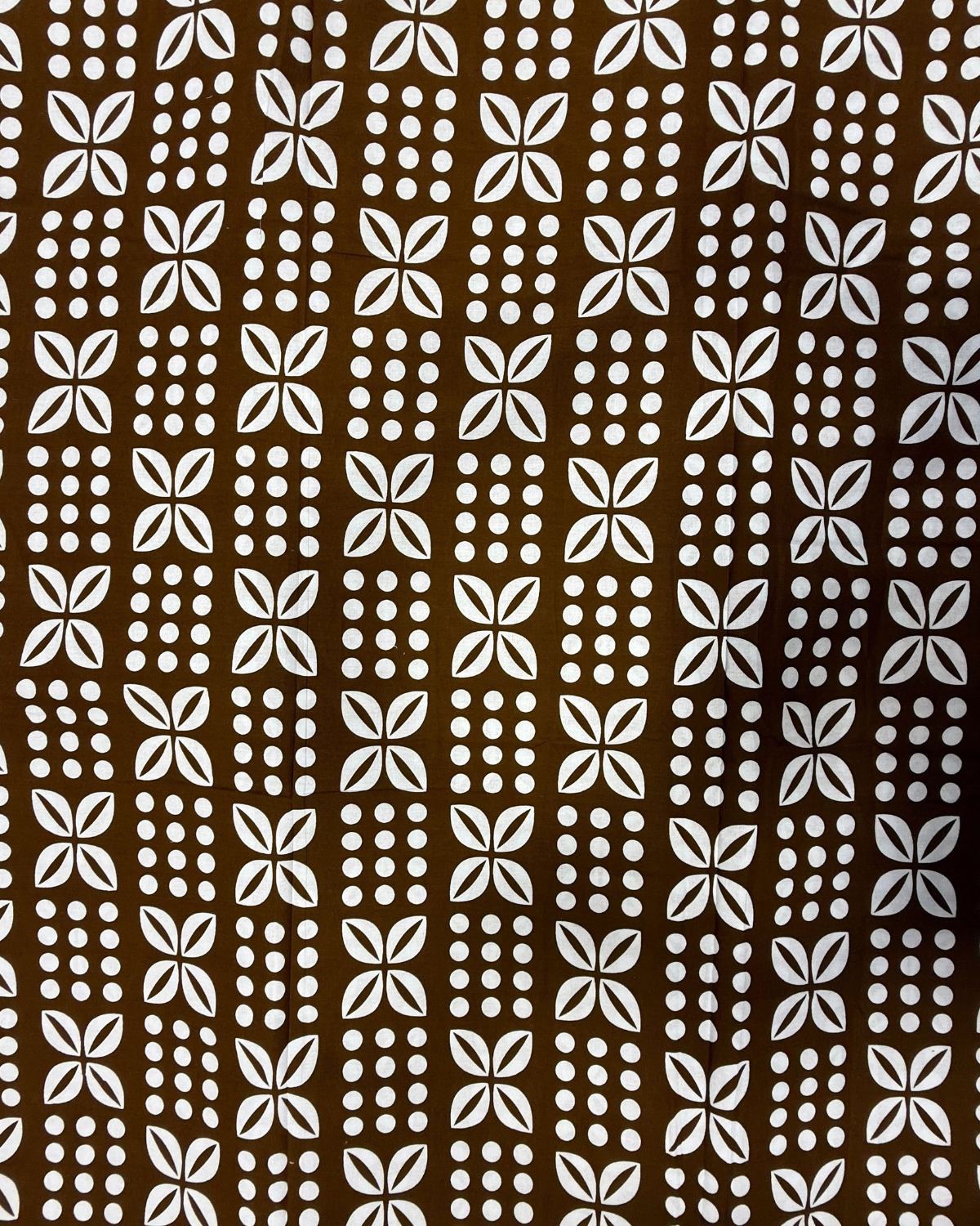 Cocoa Blossom African Print Fabric