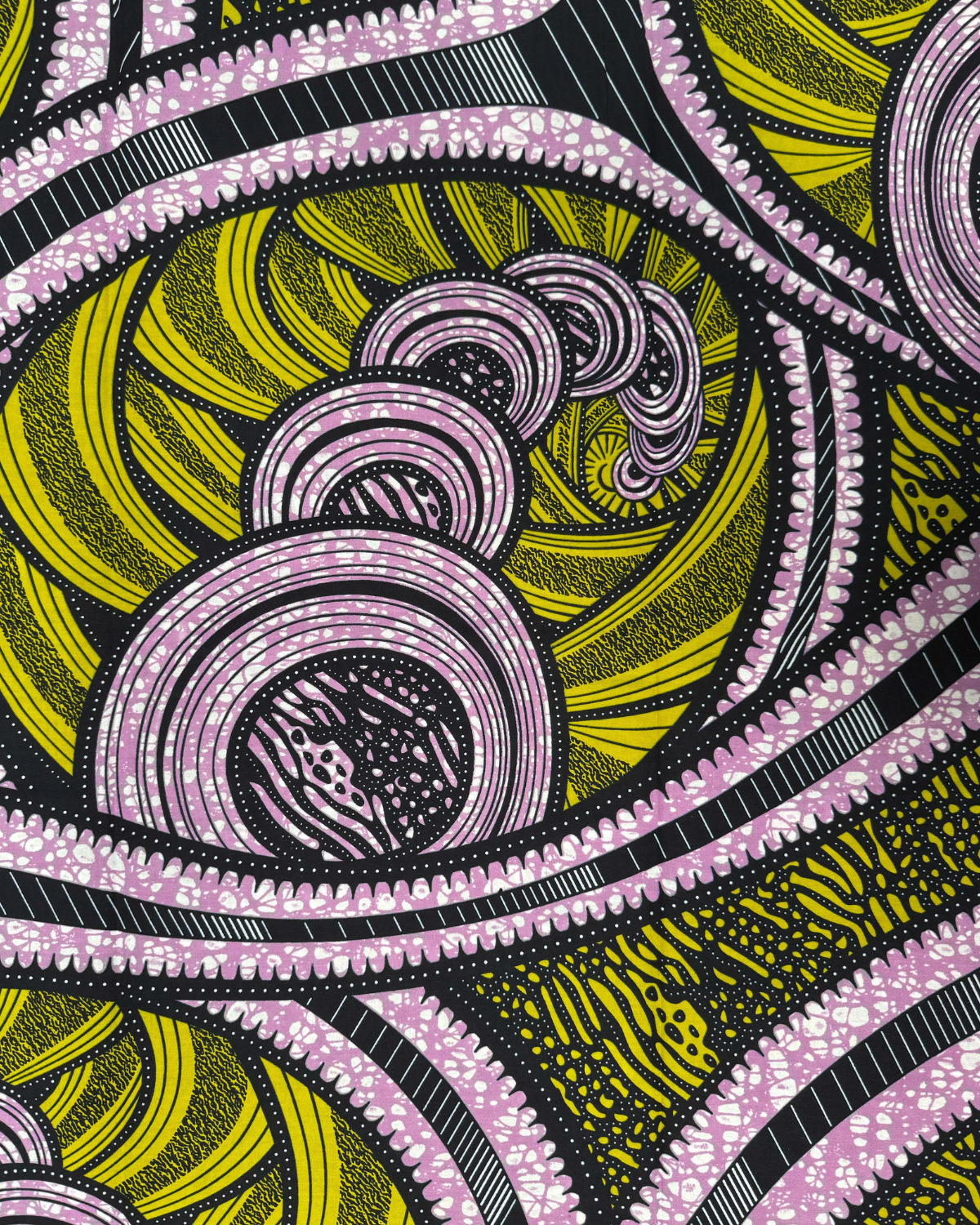 Aurora Radiance African Print Fabric