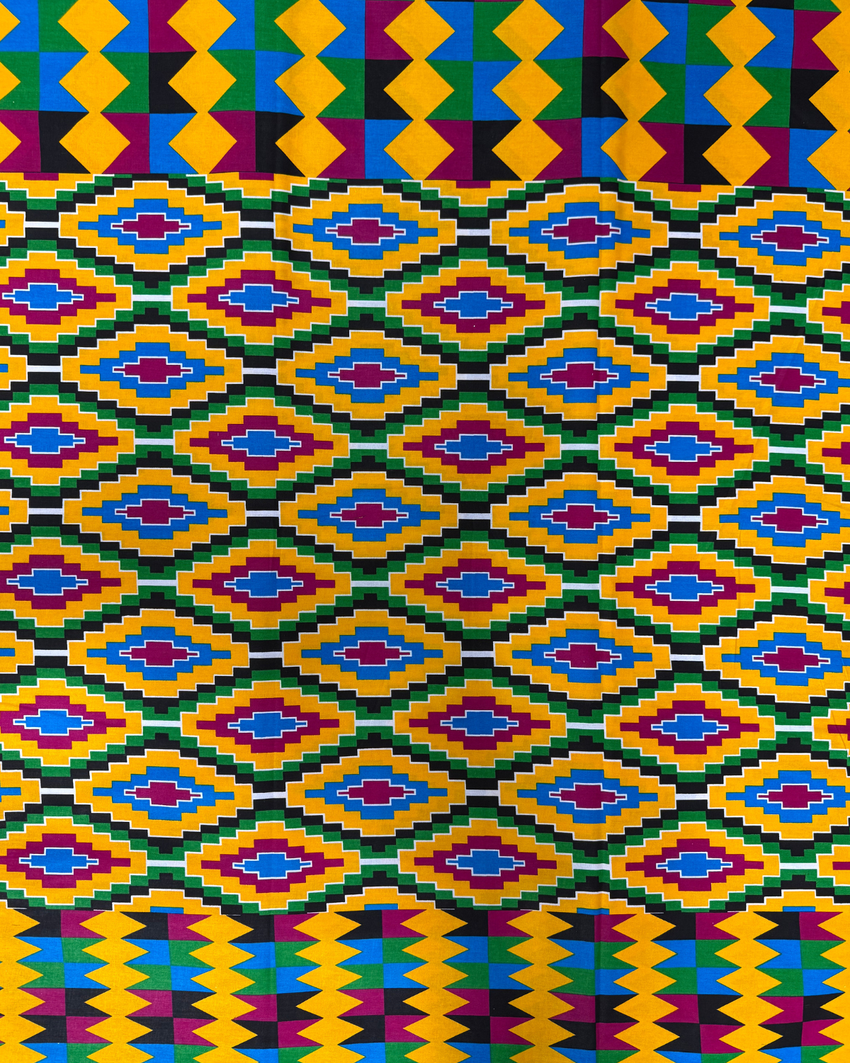Steps of Tradition African Print Fabric