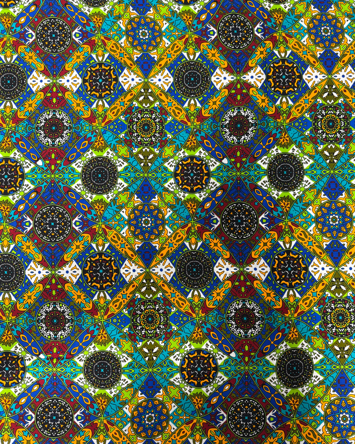 Crown Jewels African Print Fabric