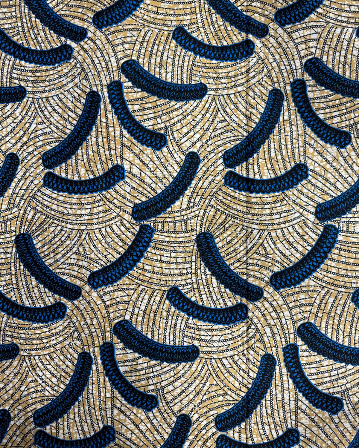Savanna Swirl African Print Fabric