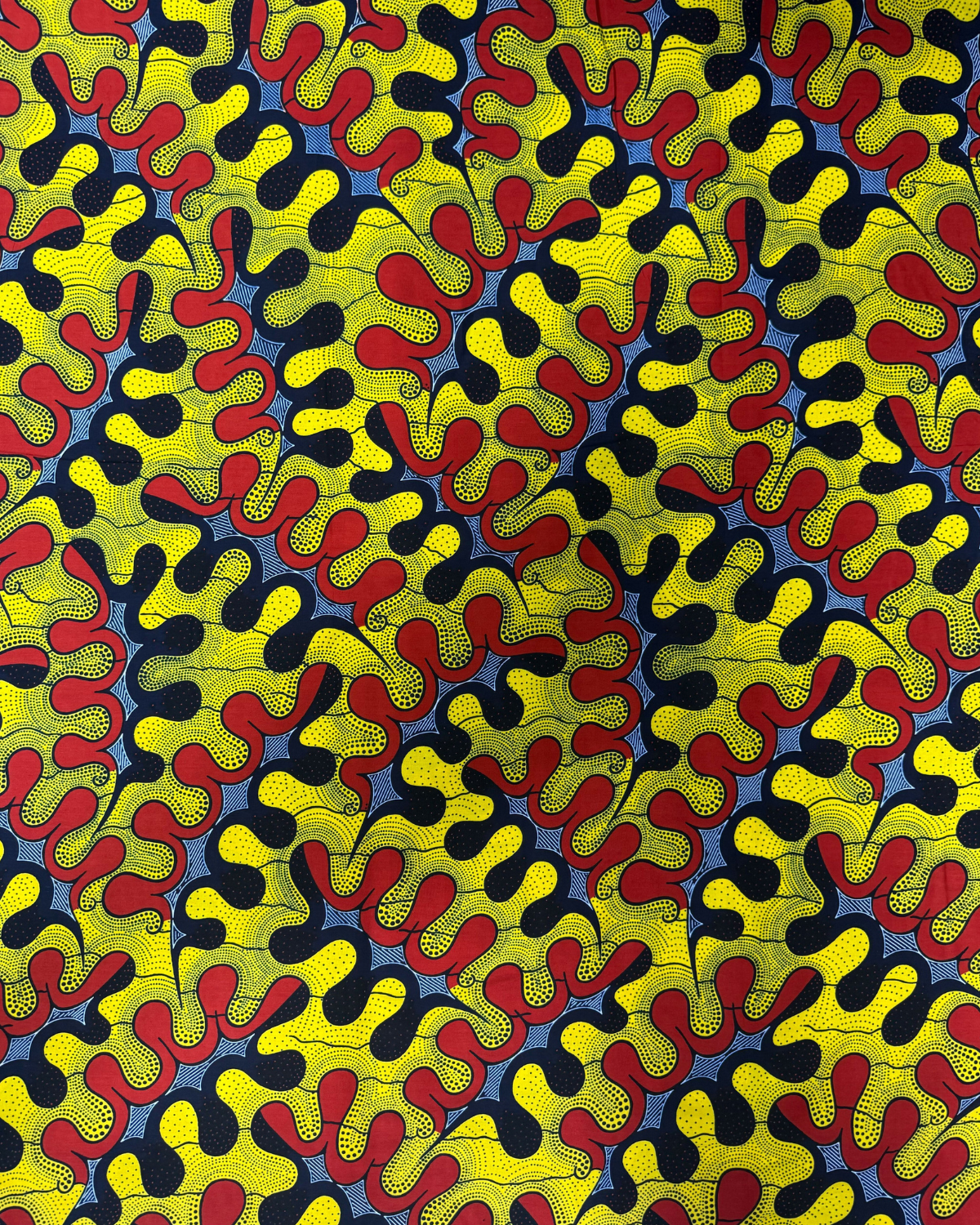 Nubian Puzzle African Print Fabric