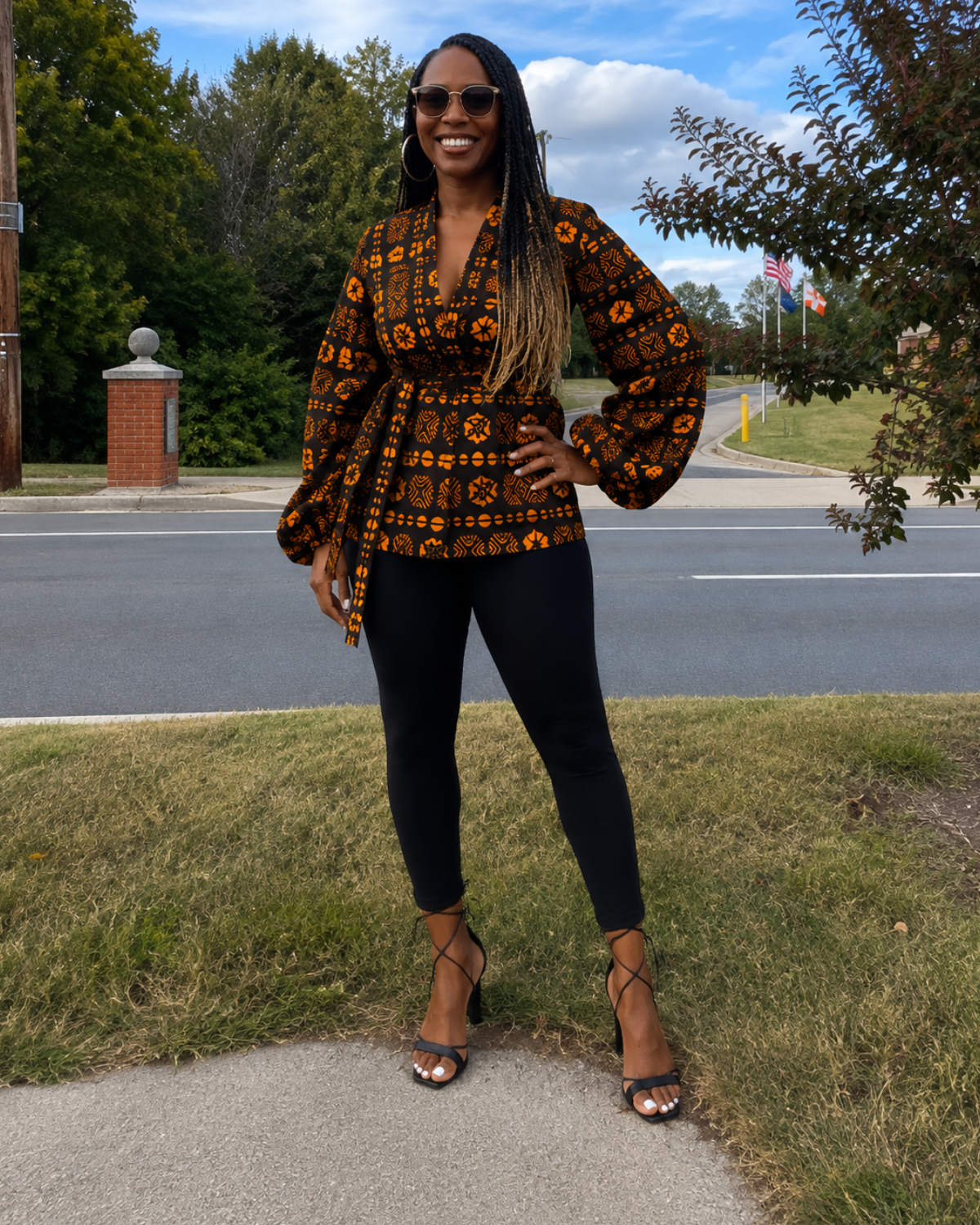 Savannah Gold African Print Fabric