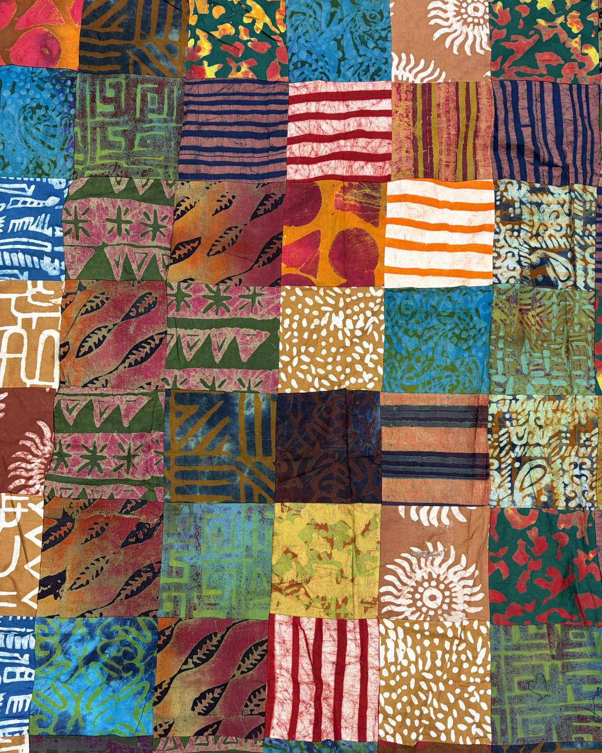 Ghana Batik Patchwork 17