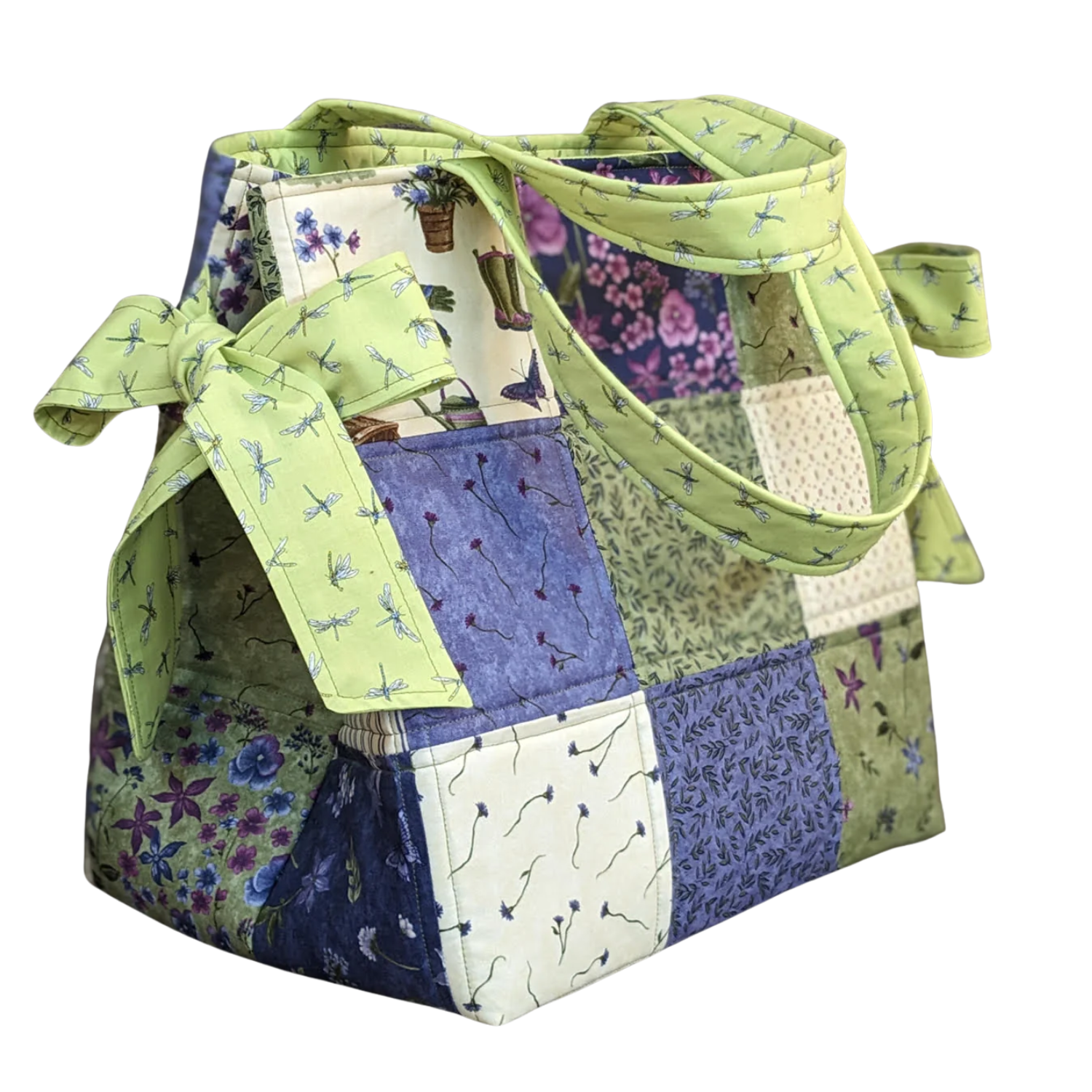 Box Bottom And Bows Tote Pattern