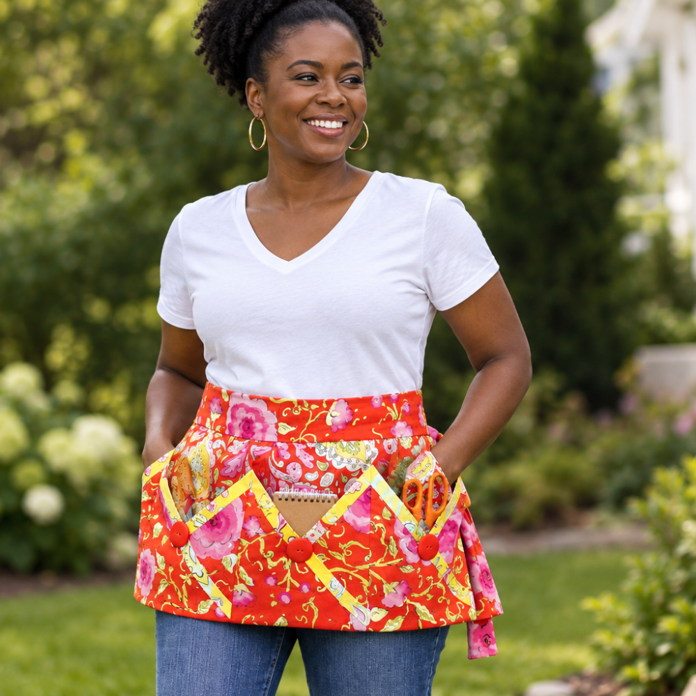 Criss Cross Pocket Apron & Gifts
