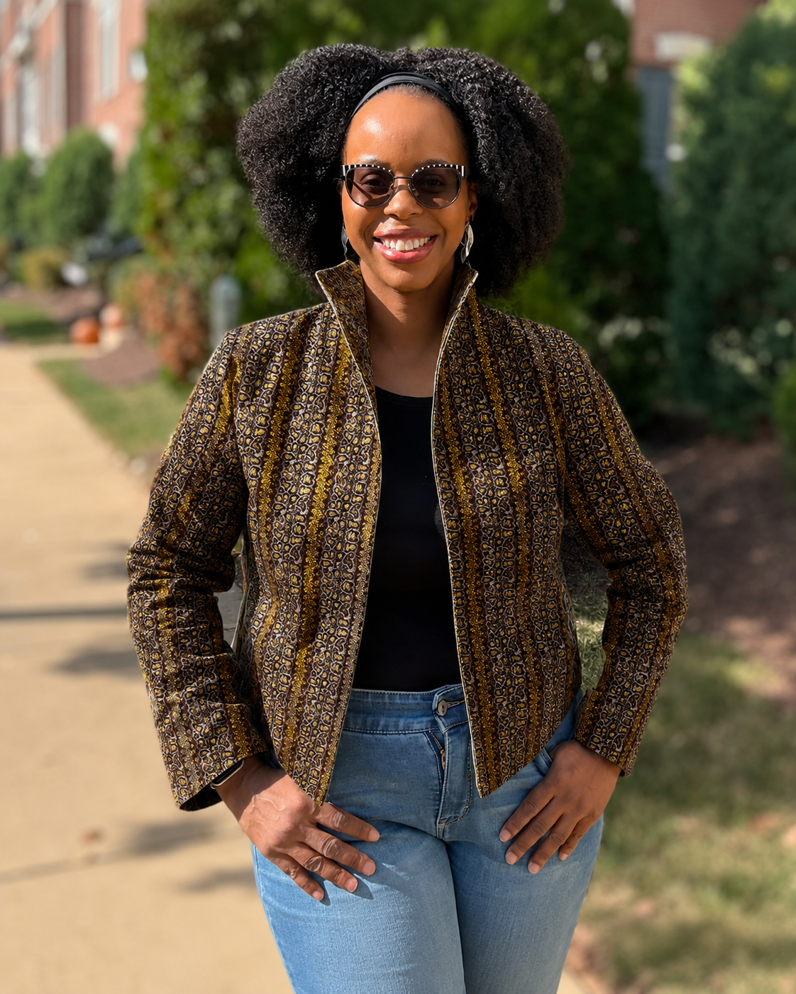 Mansa Gold African Print Fabric