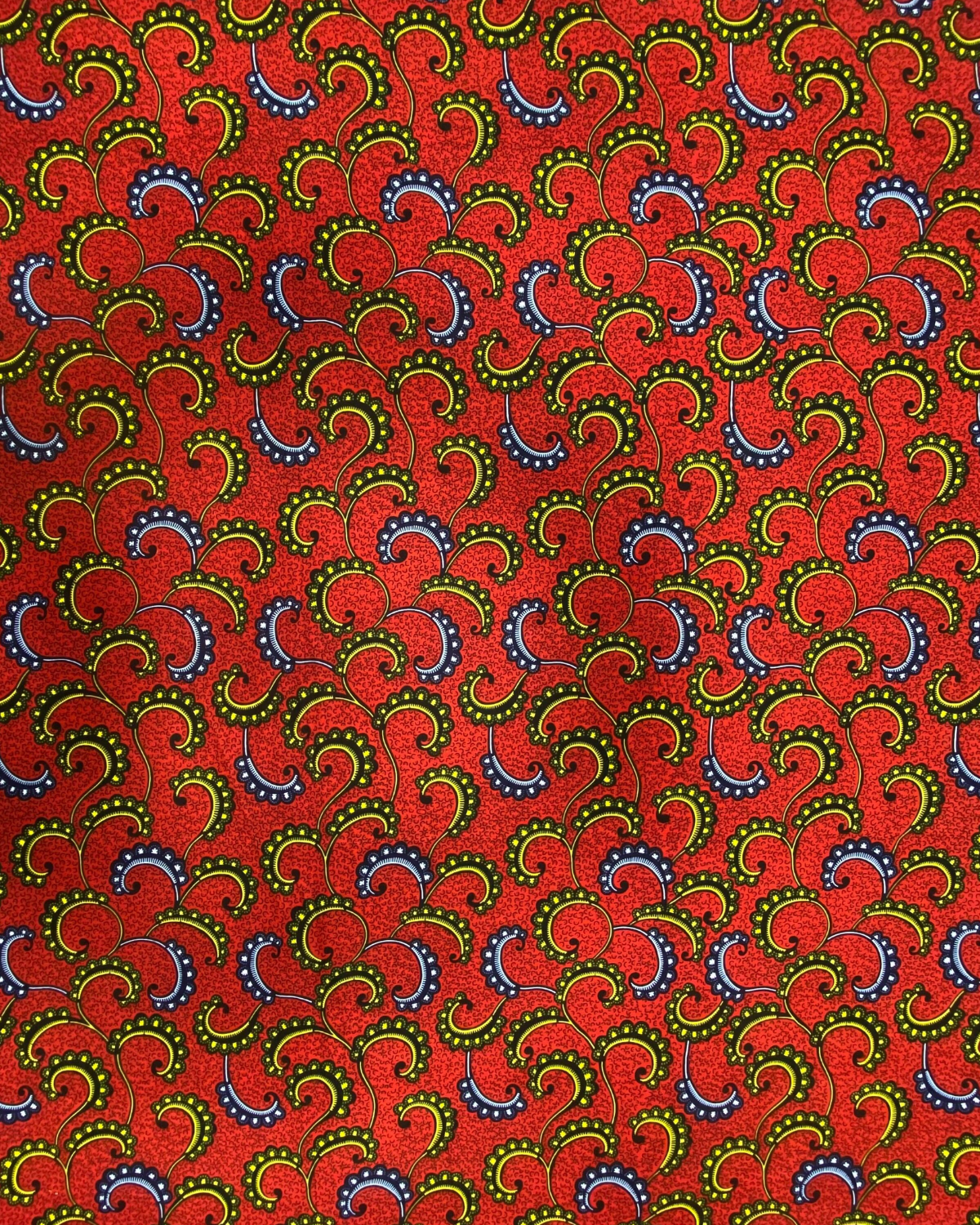 Eternal Scrolls African Print Fabric