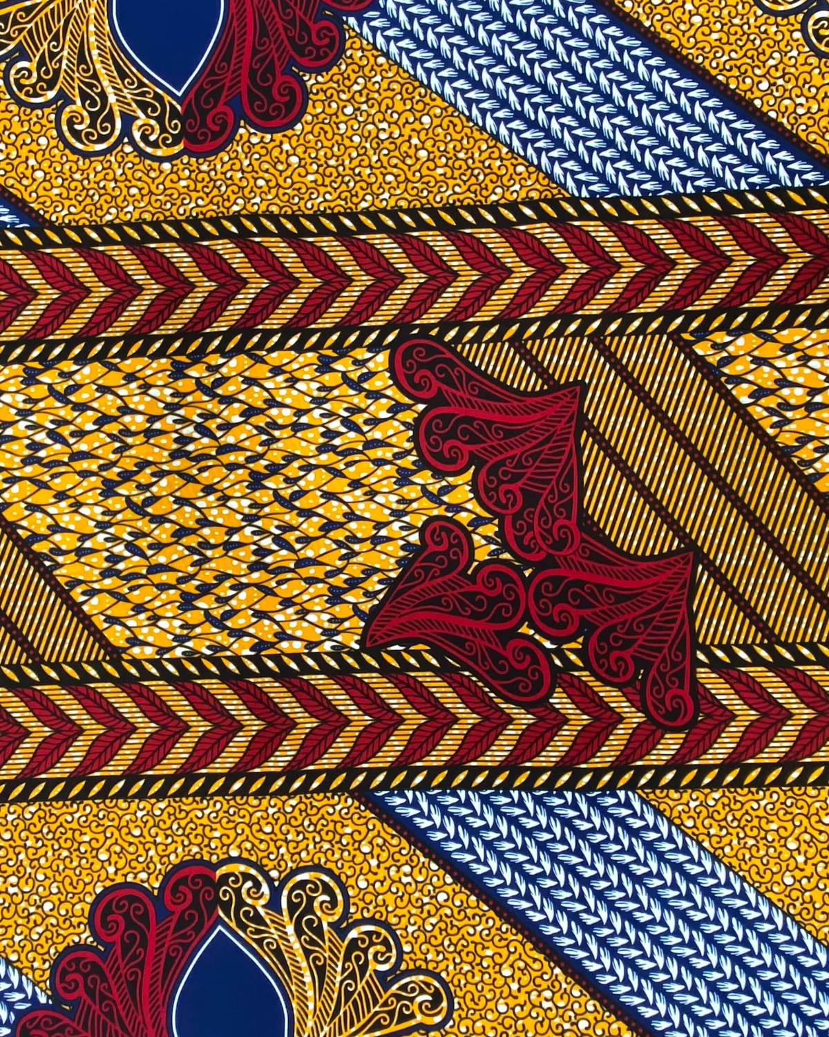 Band of Kings African Print Fabric
